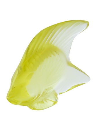 Lalique Crystal Fish Figurine