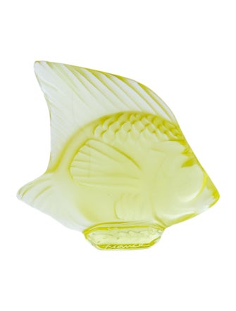 Lalique Crystal Fish Figurine