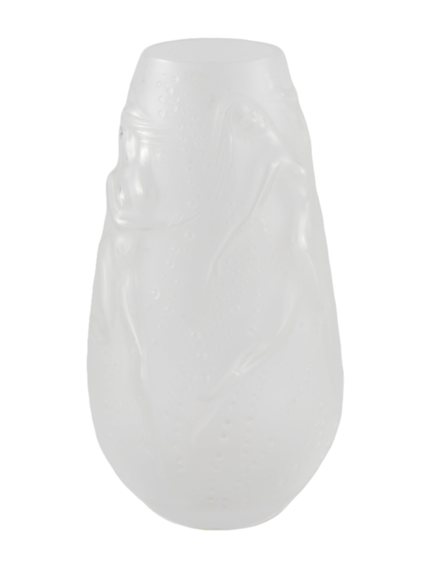 Lalique Nymphes Vase w/ Tags