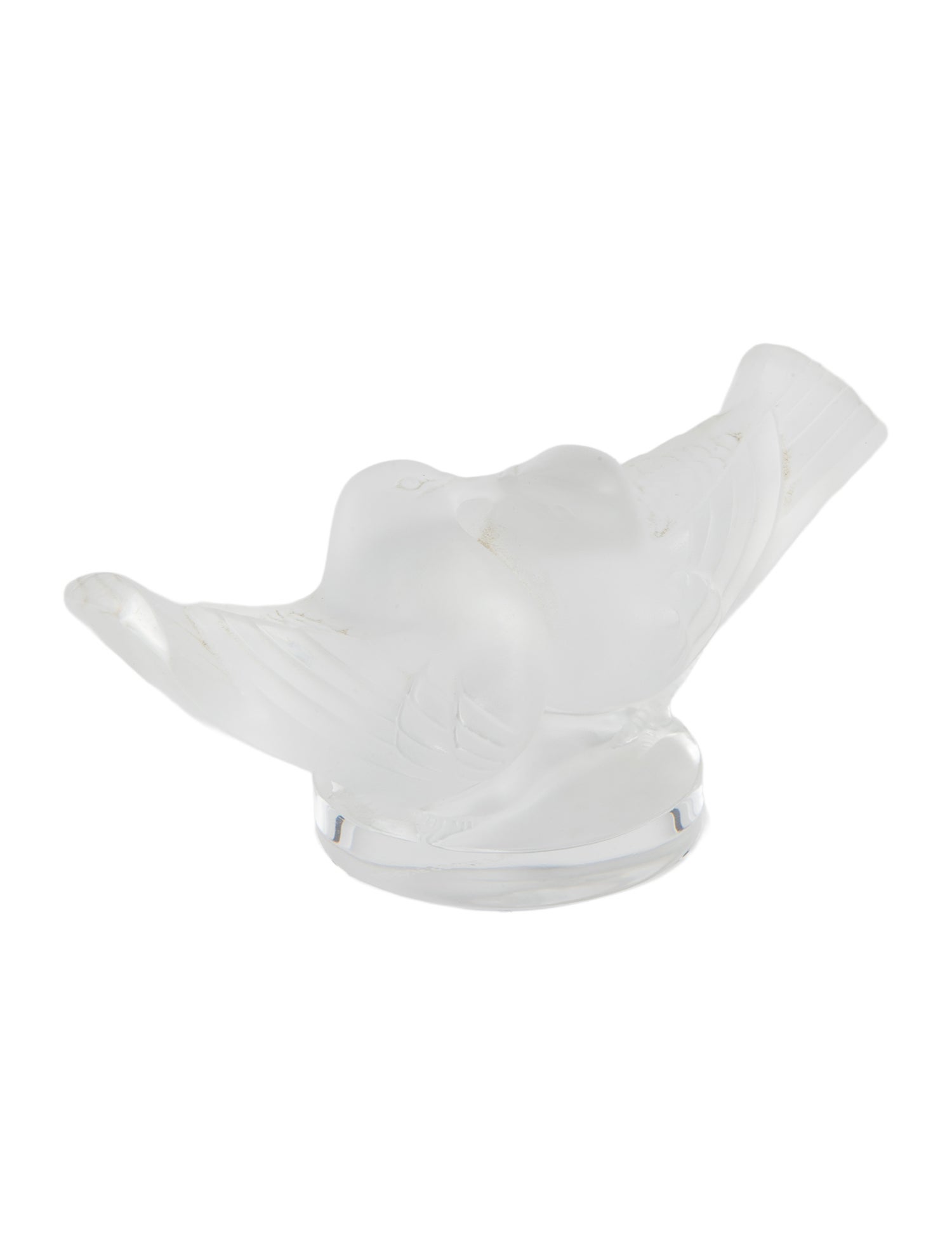 Lalique 2 Lovebirds Figurine