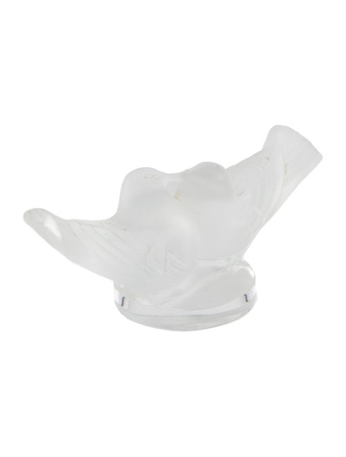 Lalique 2 Lovebirds Figurine