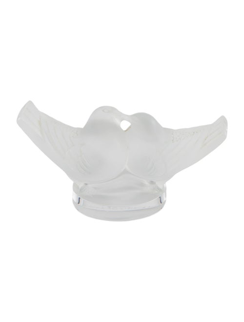 Lalique 2 Lovebirds Figurine