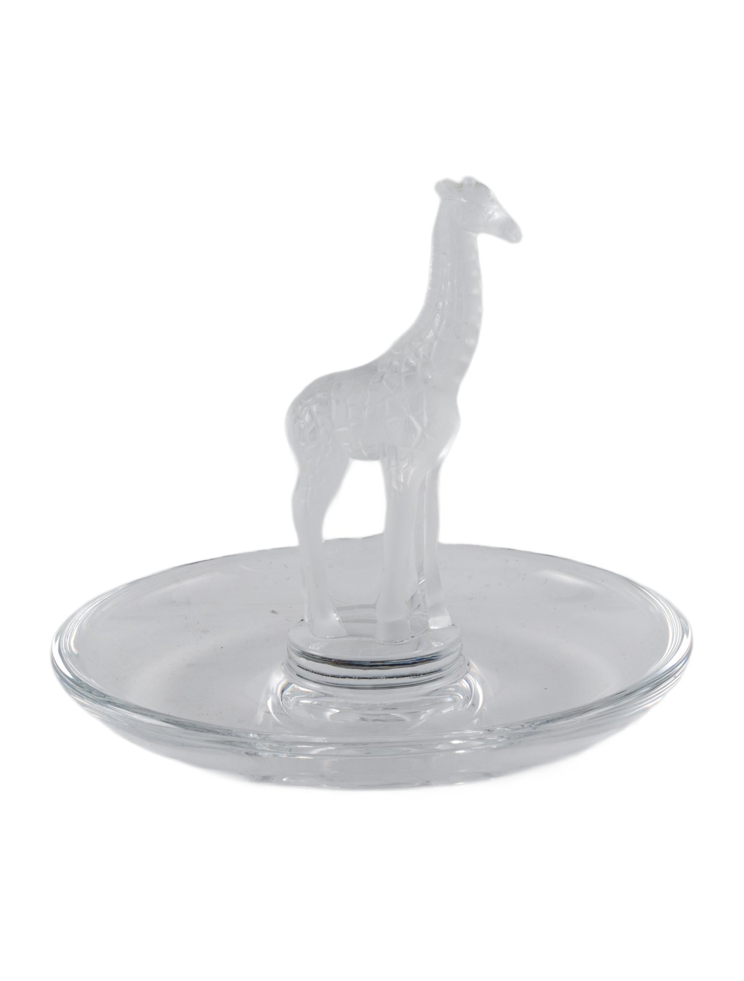 Lalique Giraffe Dish