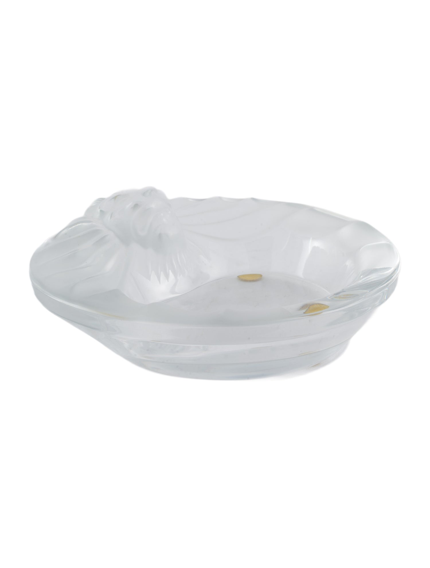 Lalique Tête de Lion Ashtray