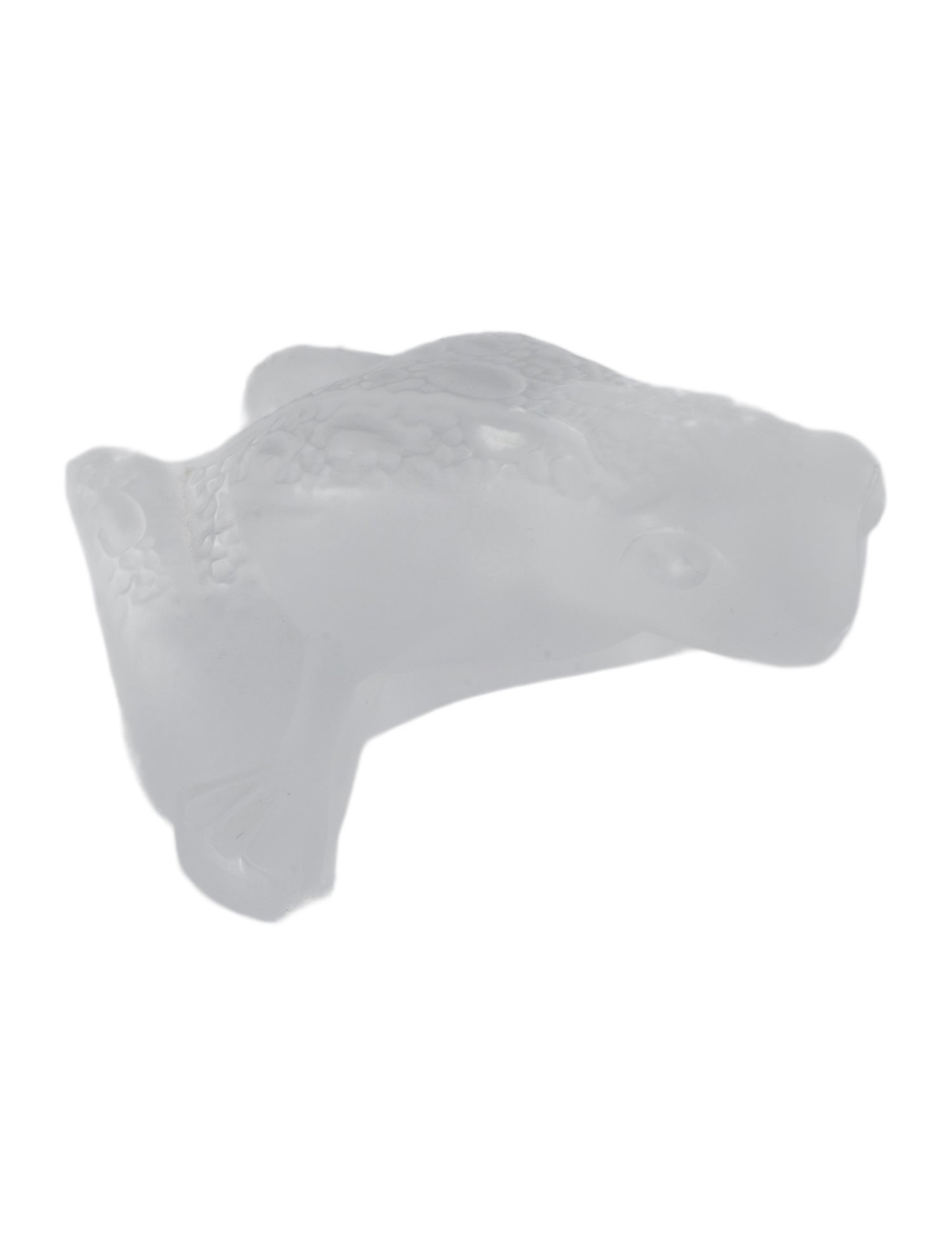 Lalique Jumping Frog Figurine