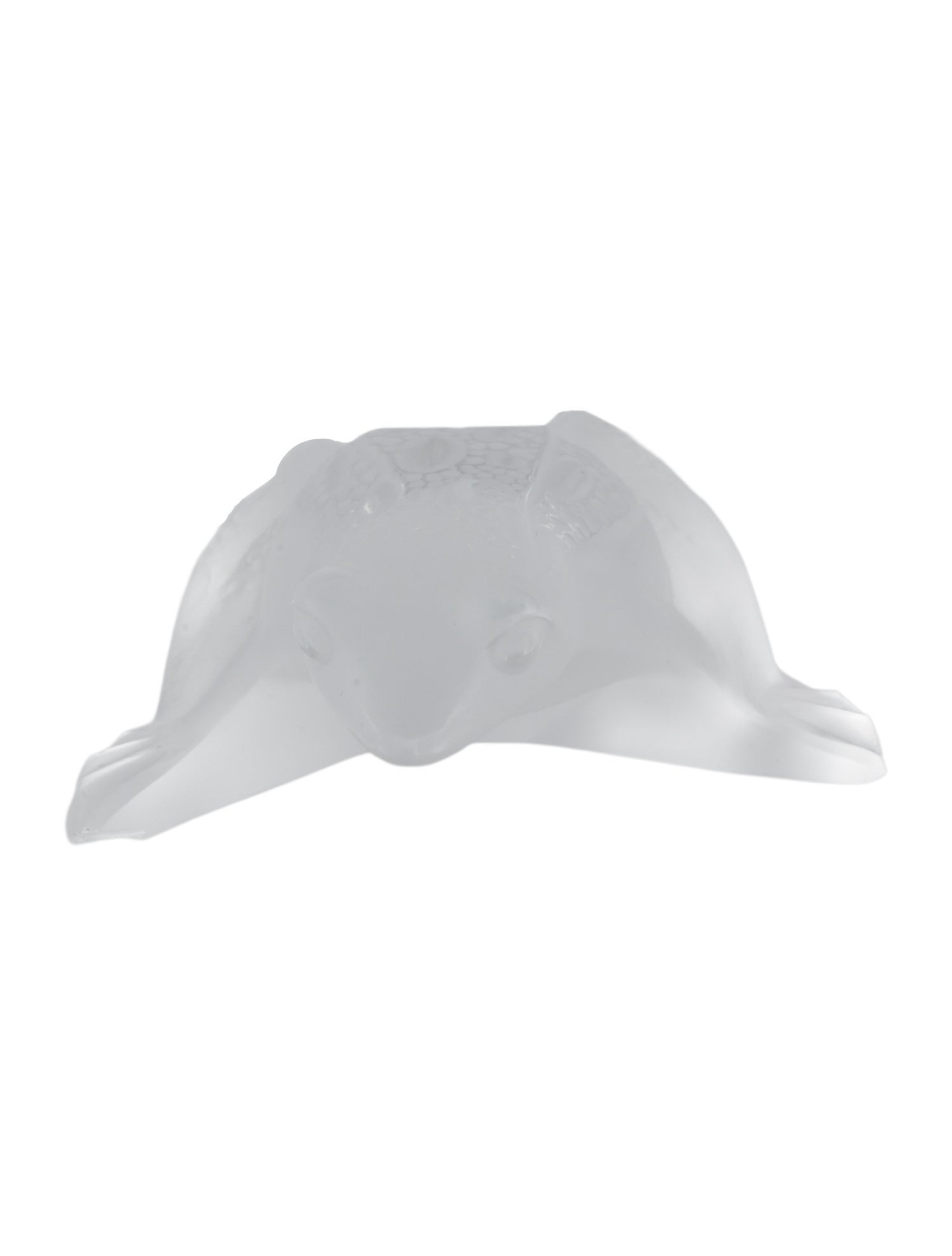 Lalique Jumping Frog Figurine