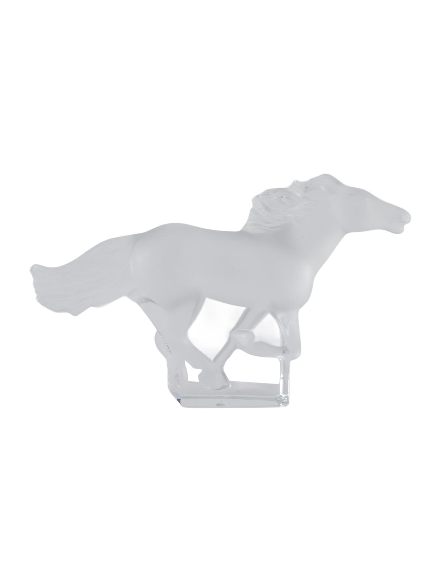 Lalique Kazak Horse Figurine
