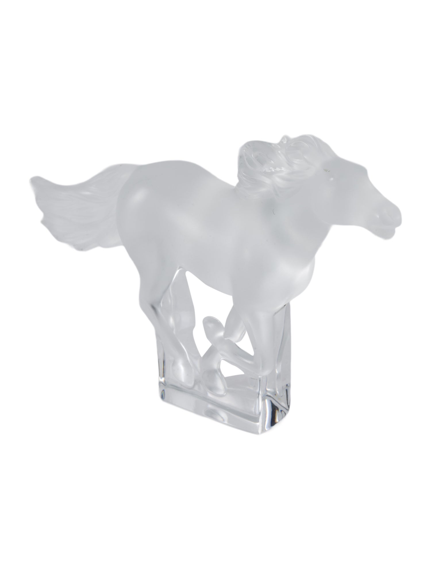 Lalique Kazak Horse Figurine