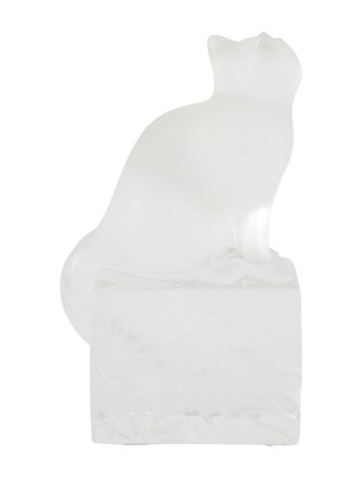 Lalique Cat Figurine