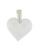 Lalique Crystal Heart Pendant