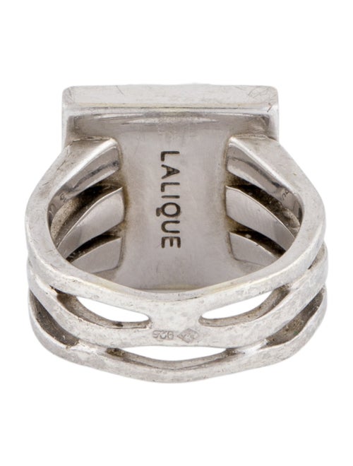Lalique Crystal Arethuse Cocktail Ring