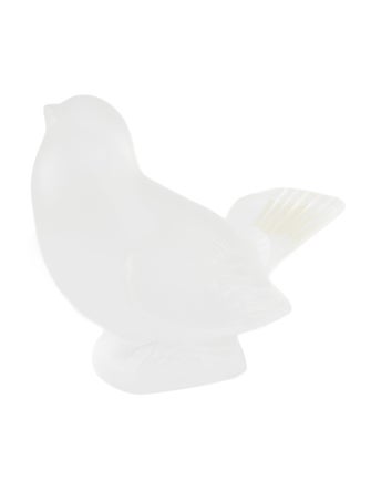 Lalique Moineau Colereux Figurine