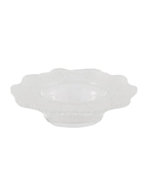 Lalique Honfleur Geranium Leaf Dish