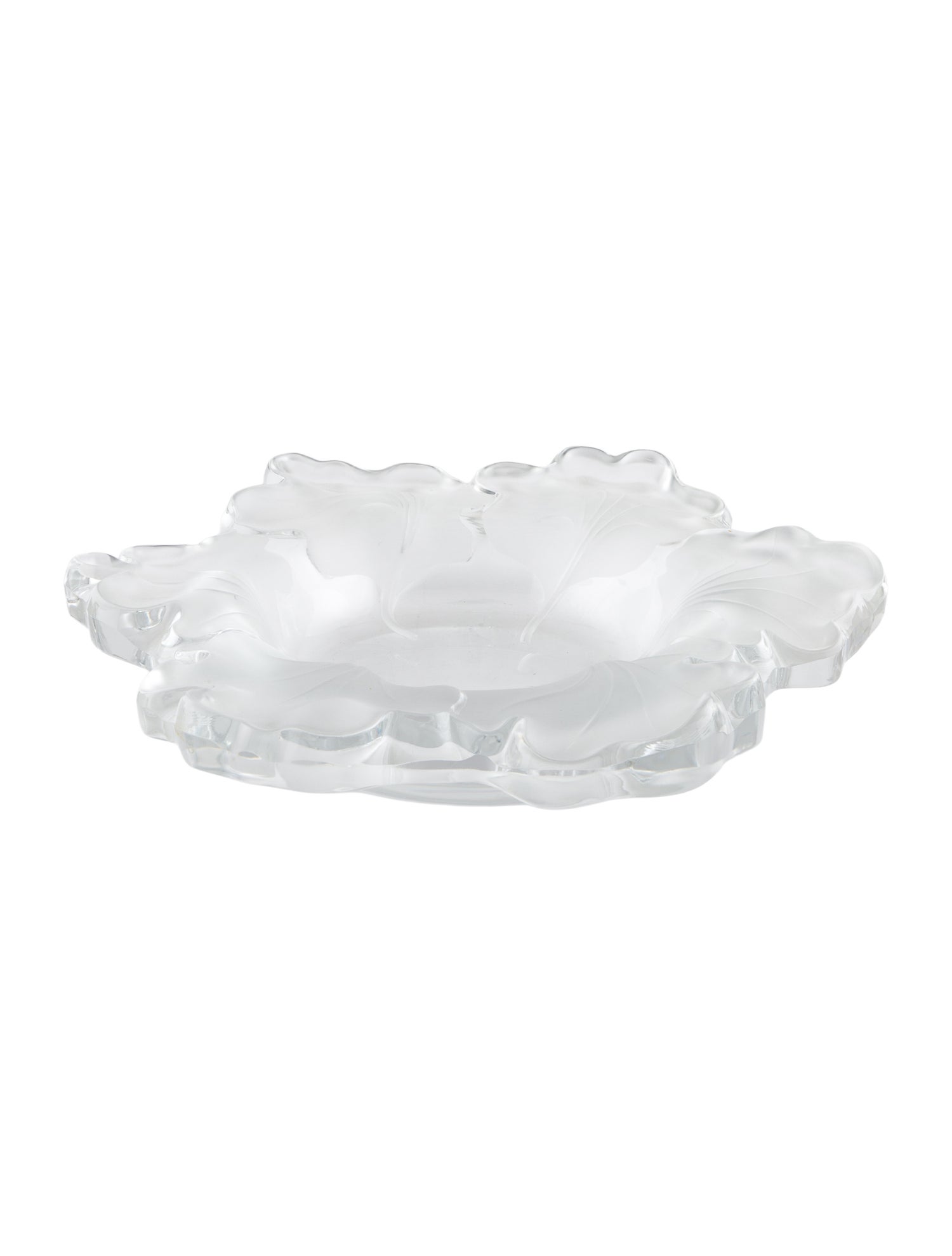 Lalique Capucines Crystal Bowl