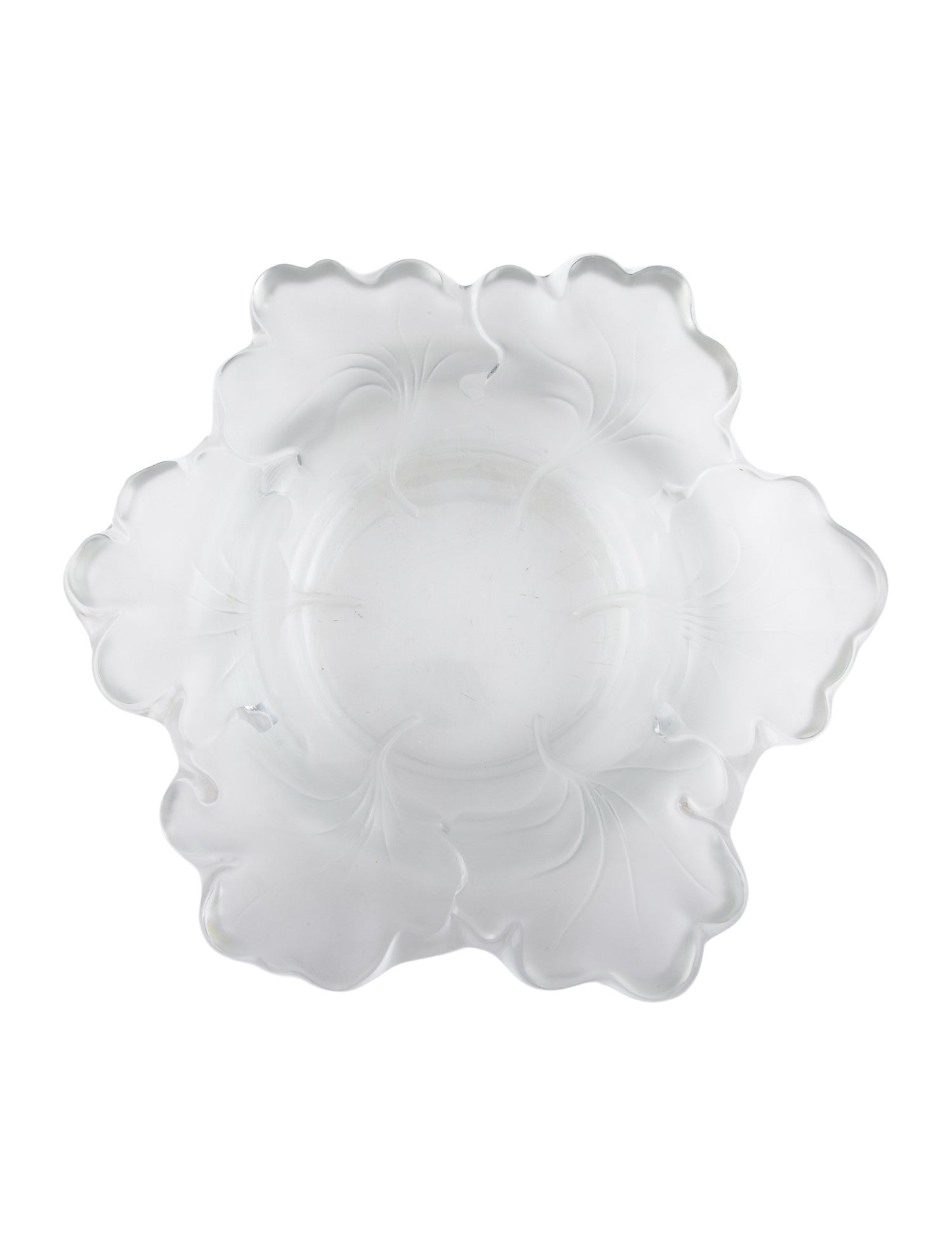 Lalique Capucines Crystal Bowl