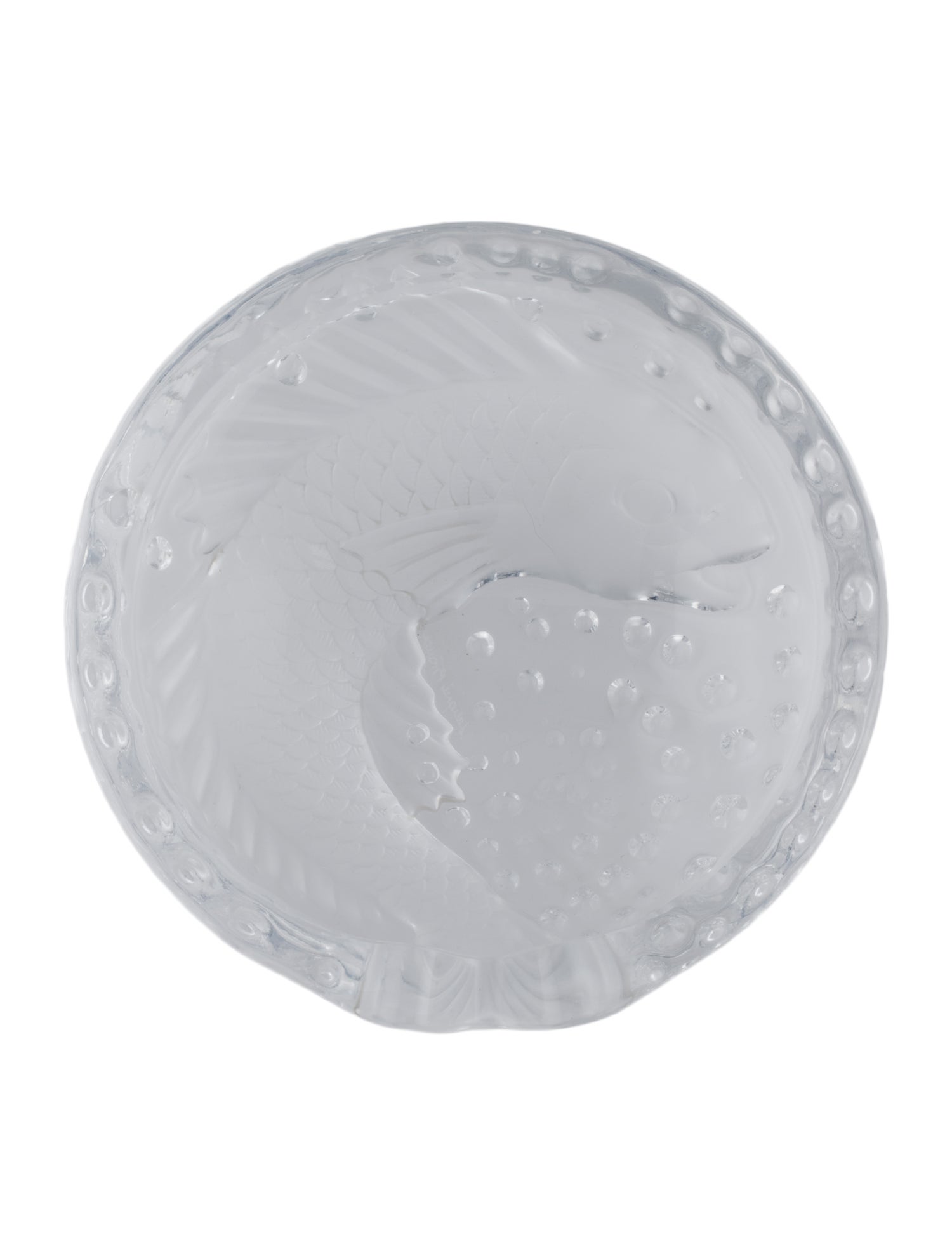 Lalique Fish Ashtray
