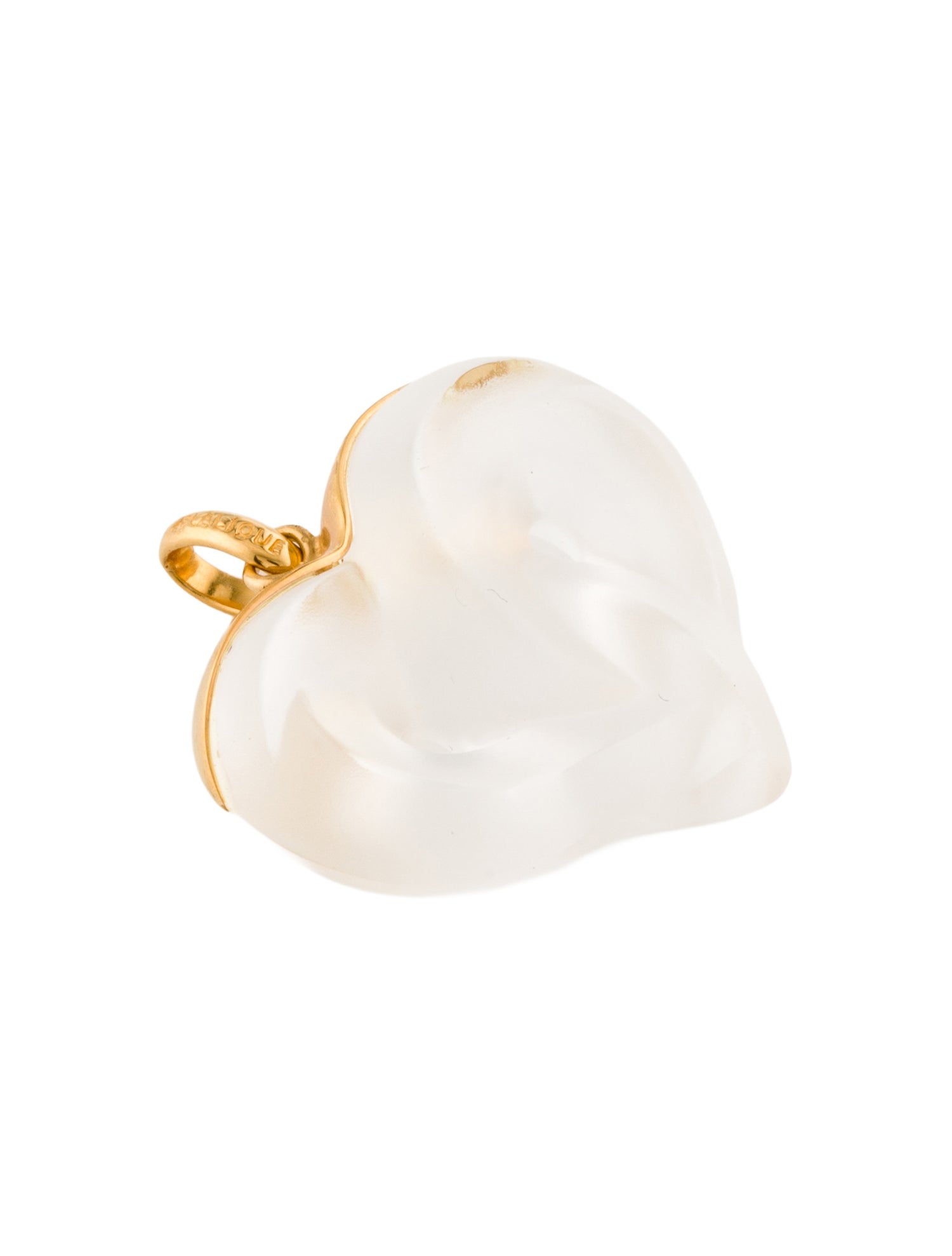 Lalique Entwined Heart Pendant