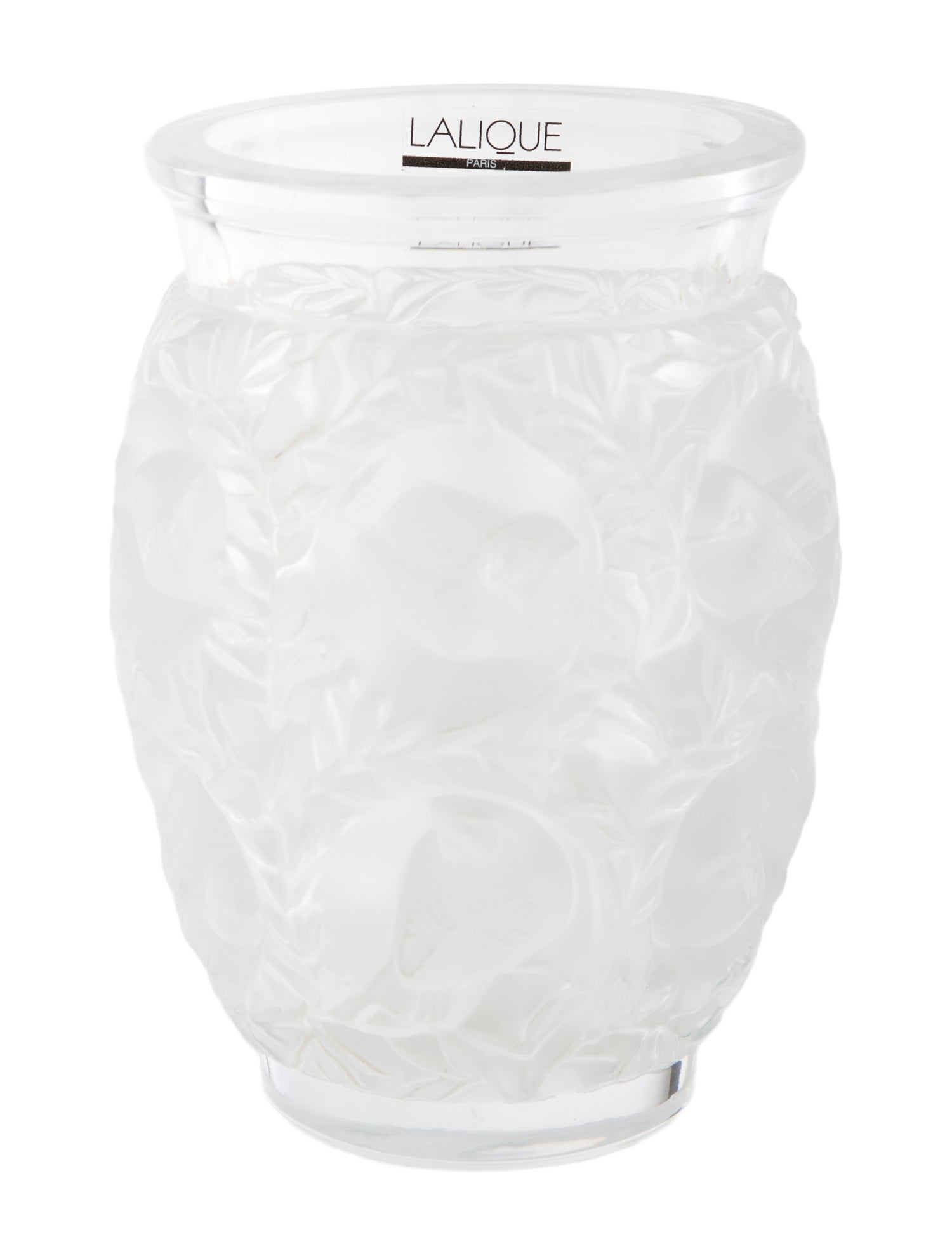 Lalique Bagatelle Crystal Vase