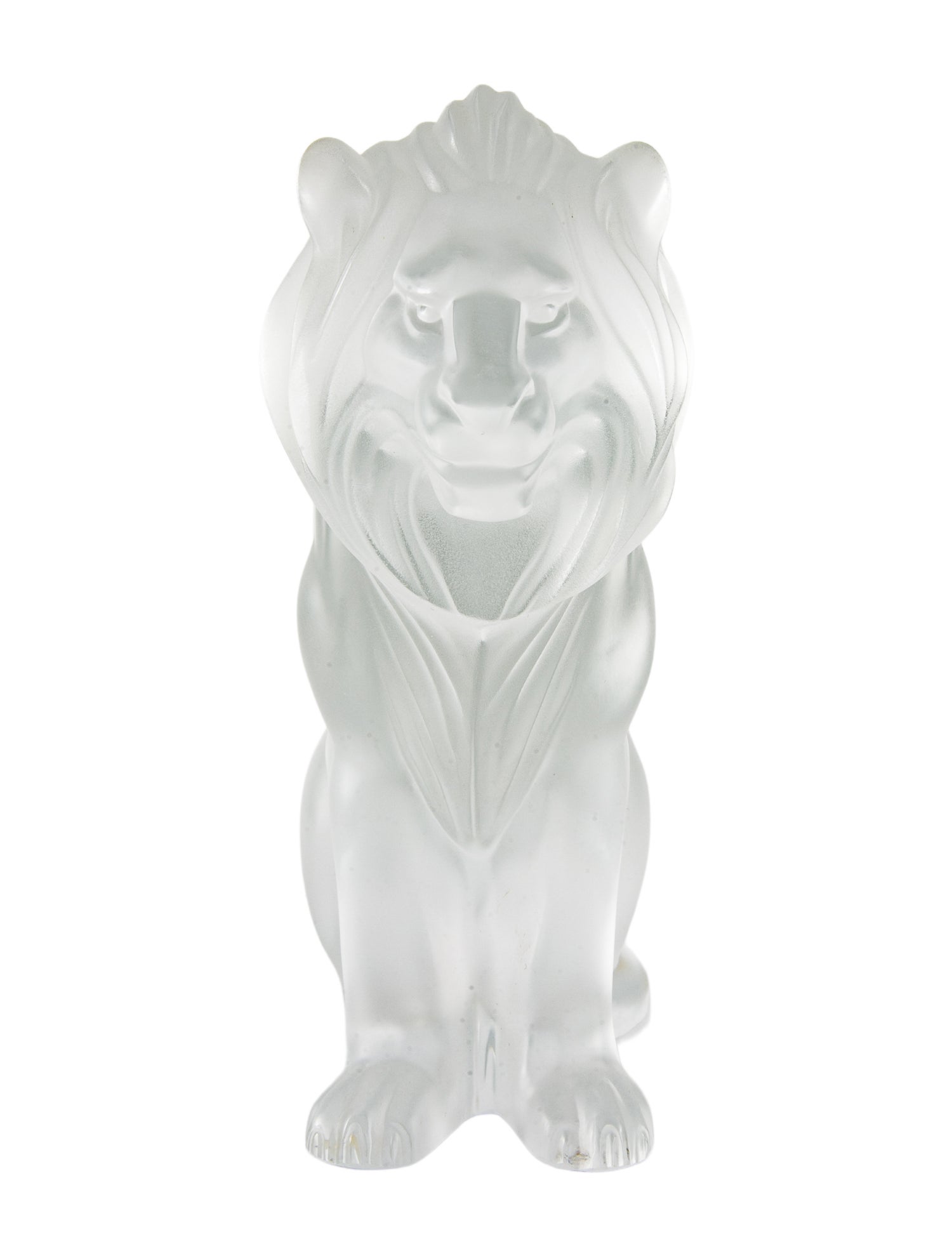 Lalique Bamara Lion Figurine