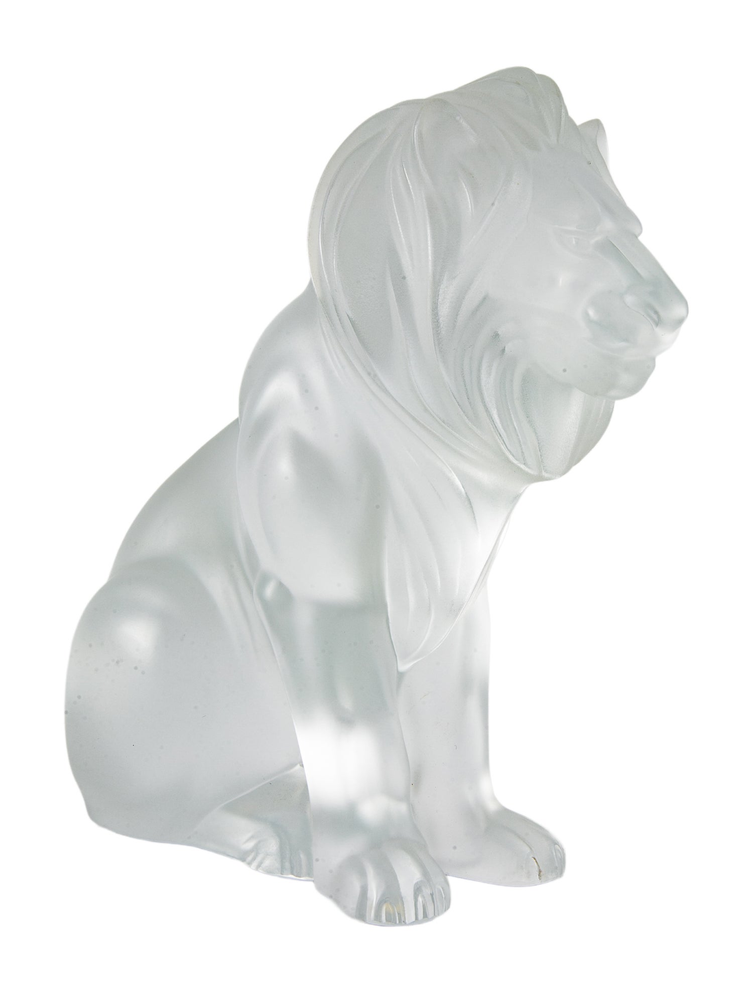 Lalique Bamara Lion Figurine