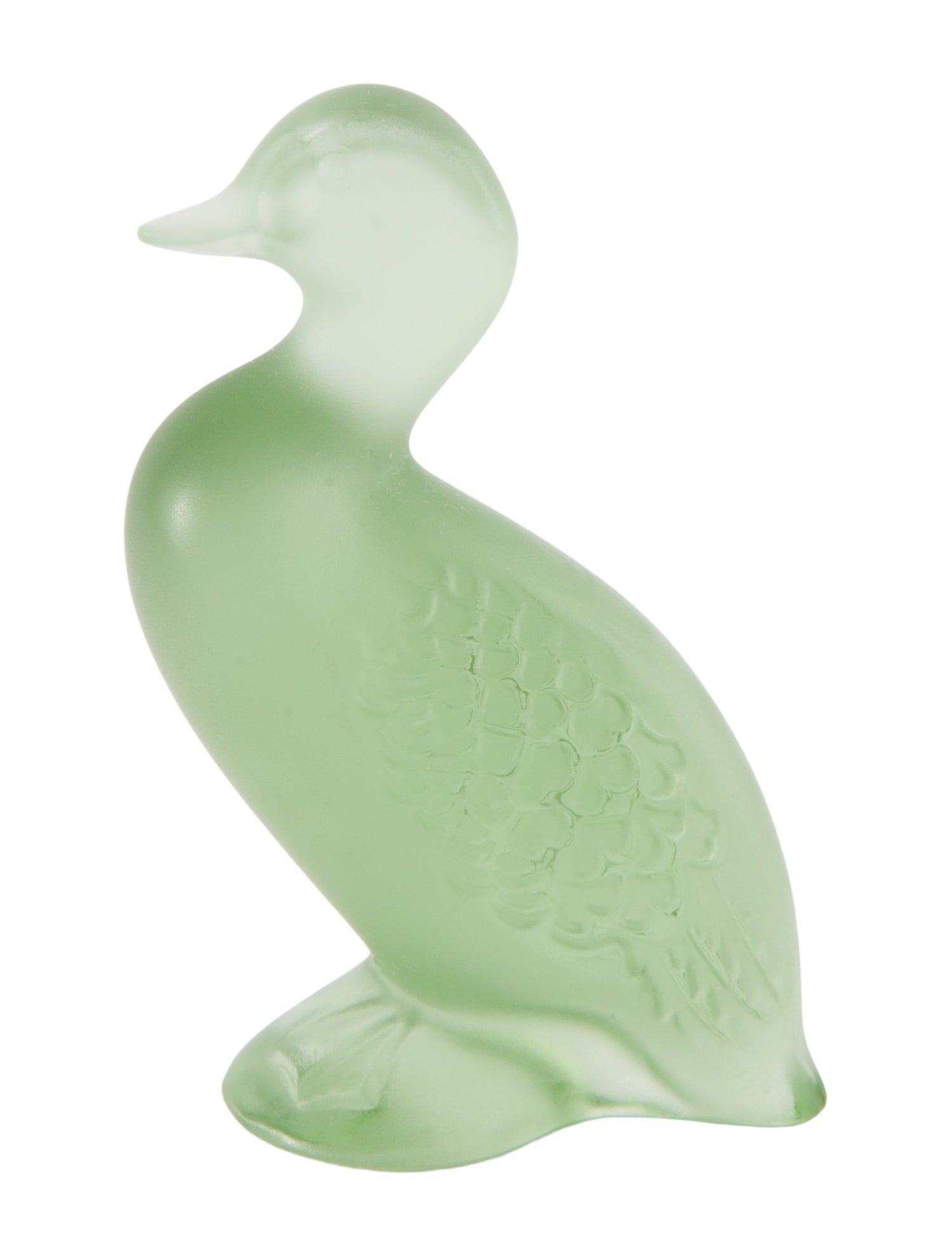 Lalique Happy Duck Figurine