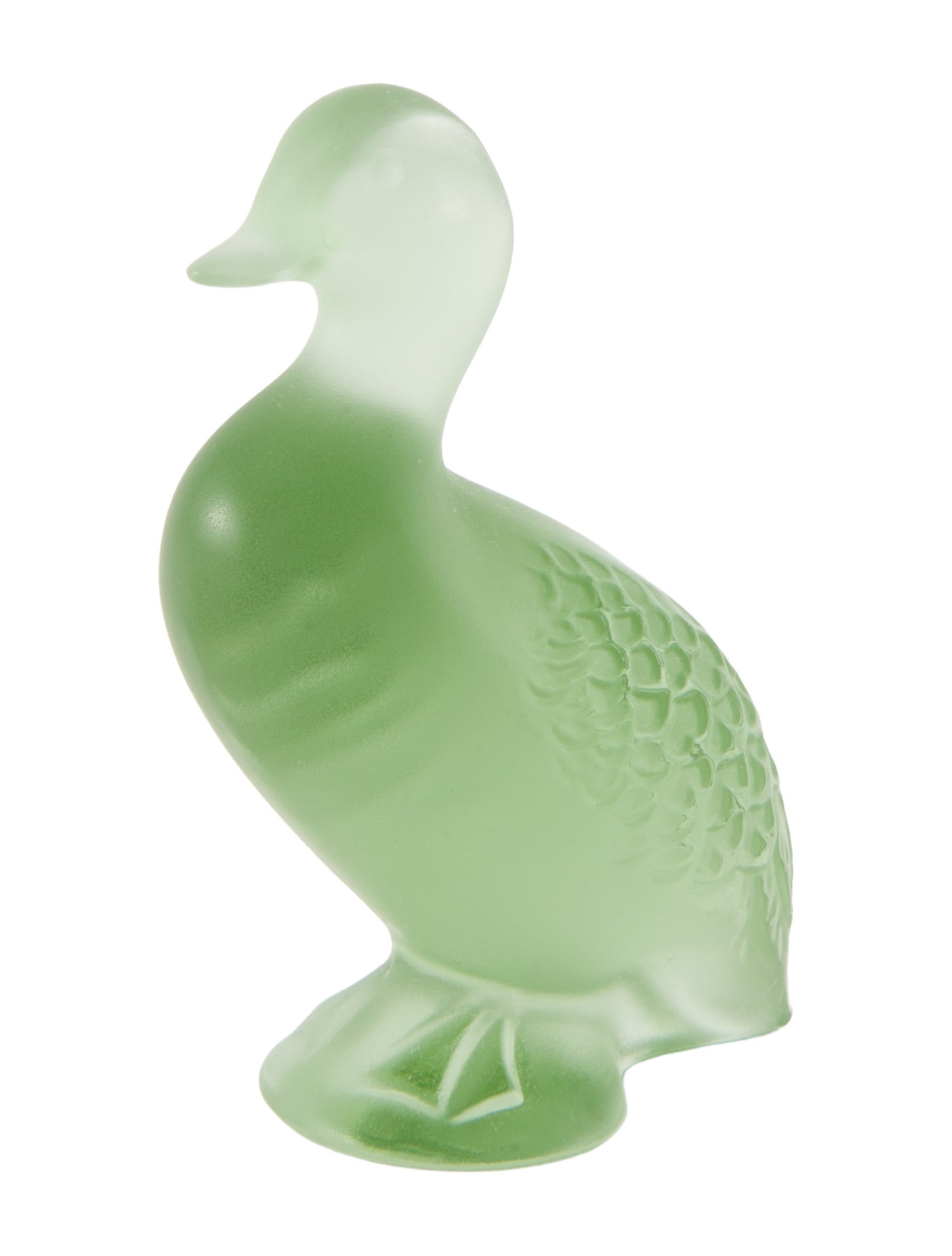 Lalique Happy Duck Figurine