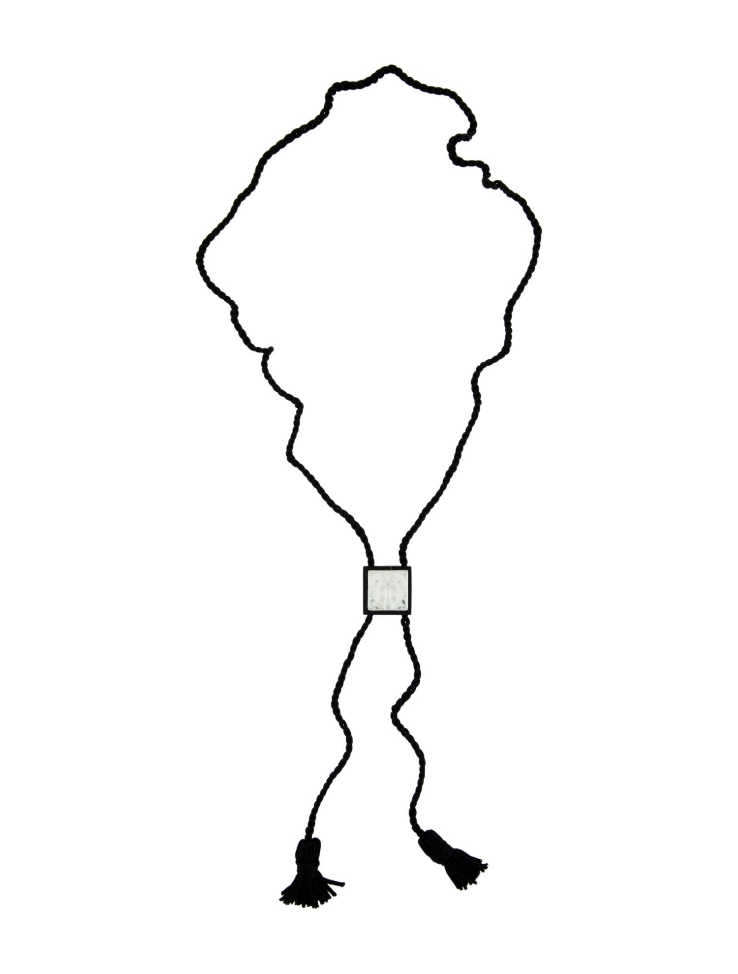 Lalique Aréthuse Masque de Femme Pendant Necklace