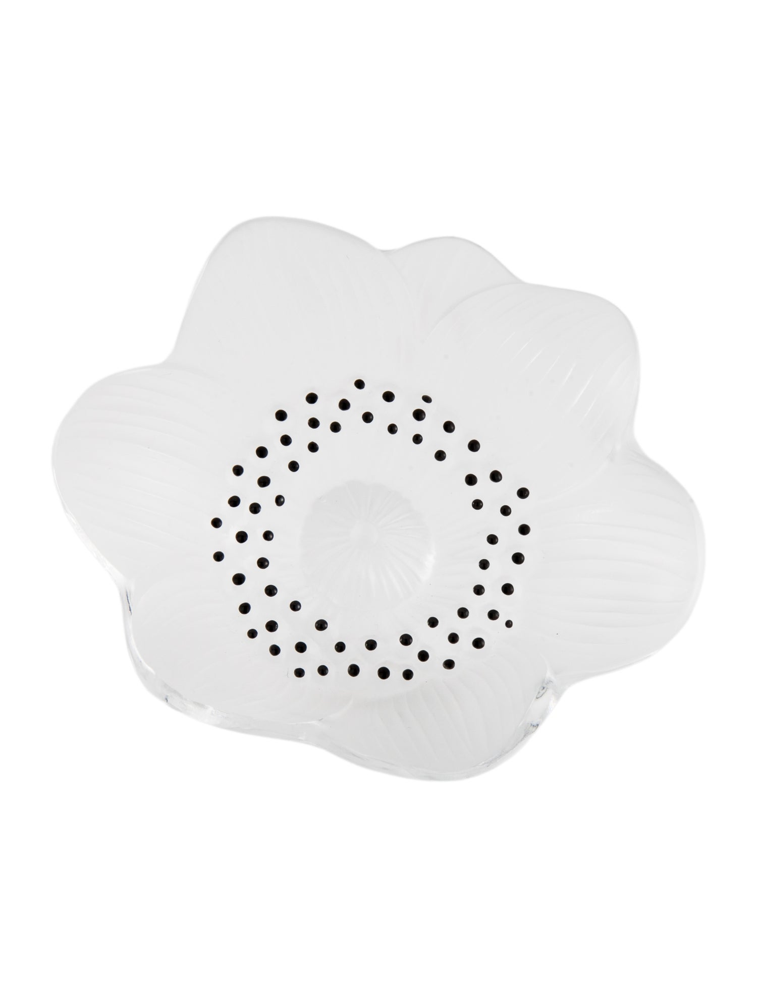 Lalique Crystal Anemone Figurine