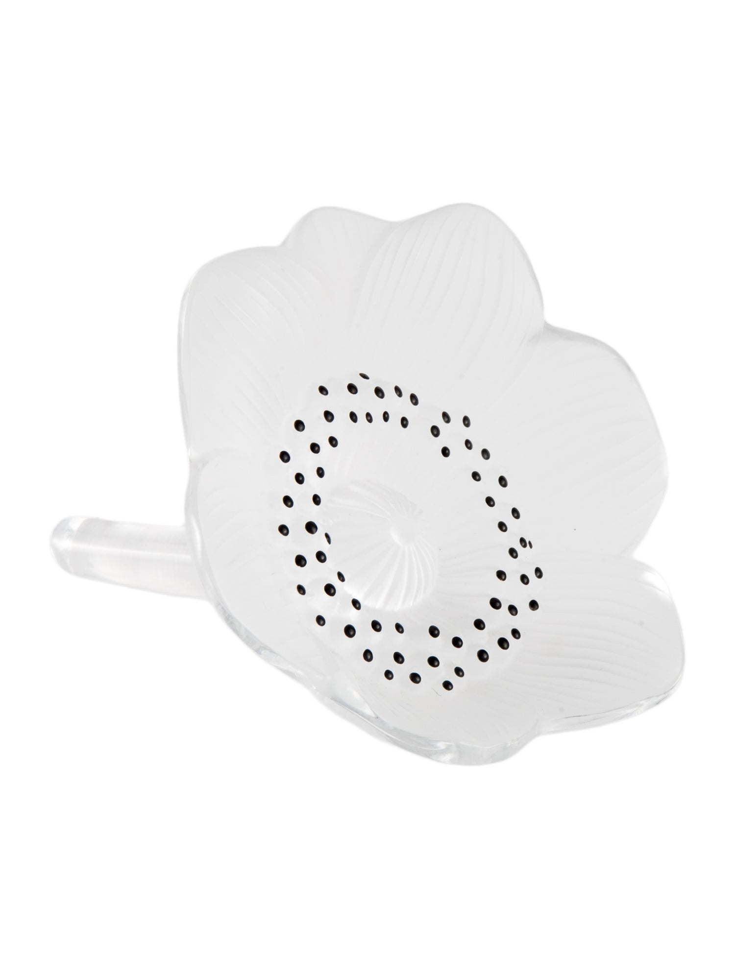 Lalique Crystal Anemone Figurine