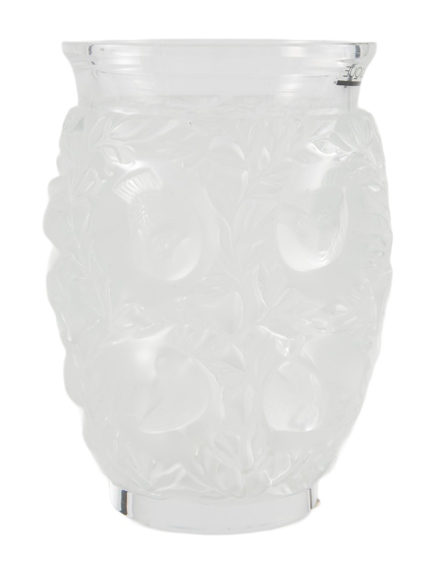 Lalique Crystal Bagatelle Vase