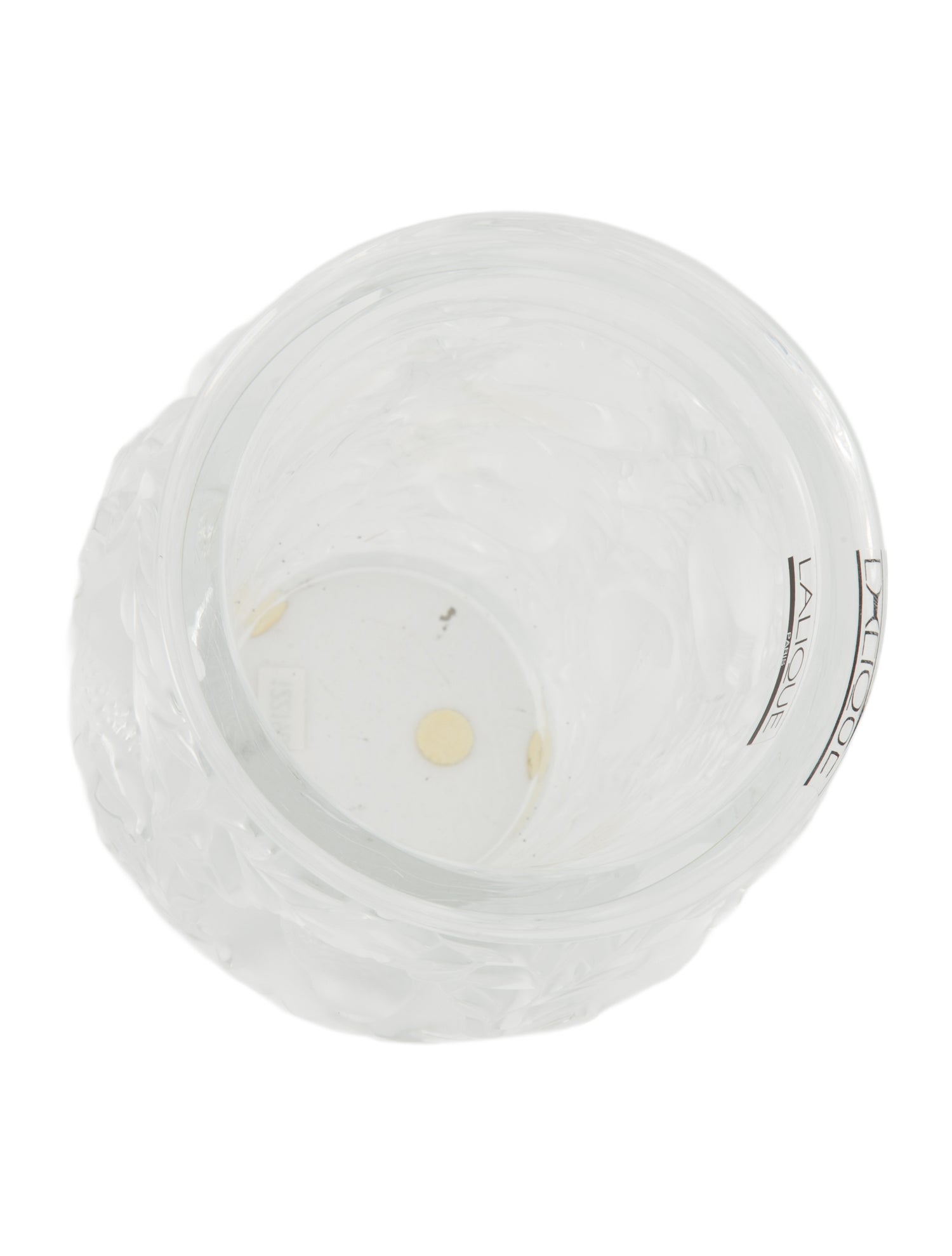 Lalique Crystal Bagatelle Vase