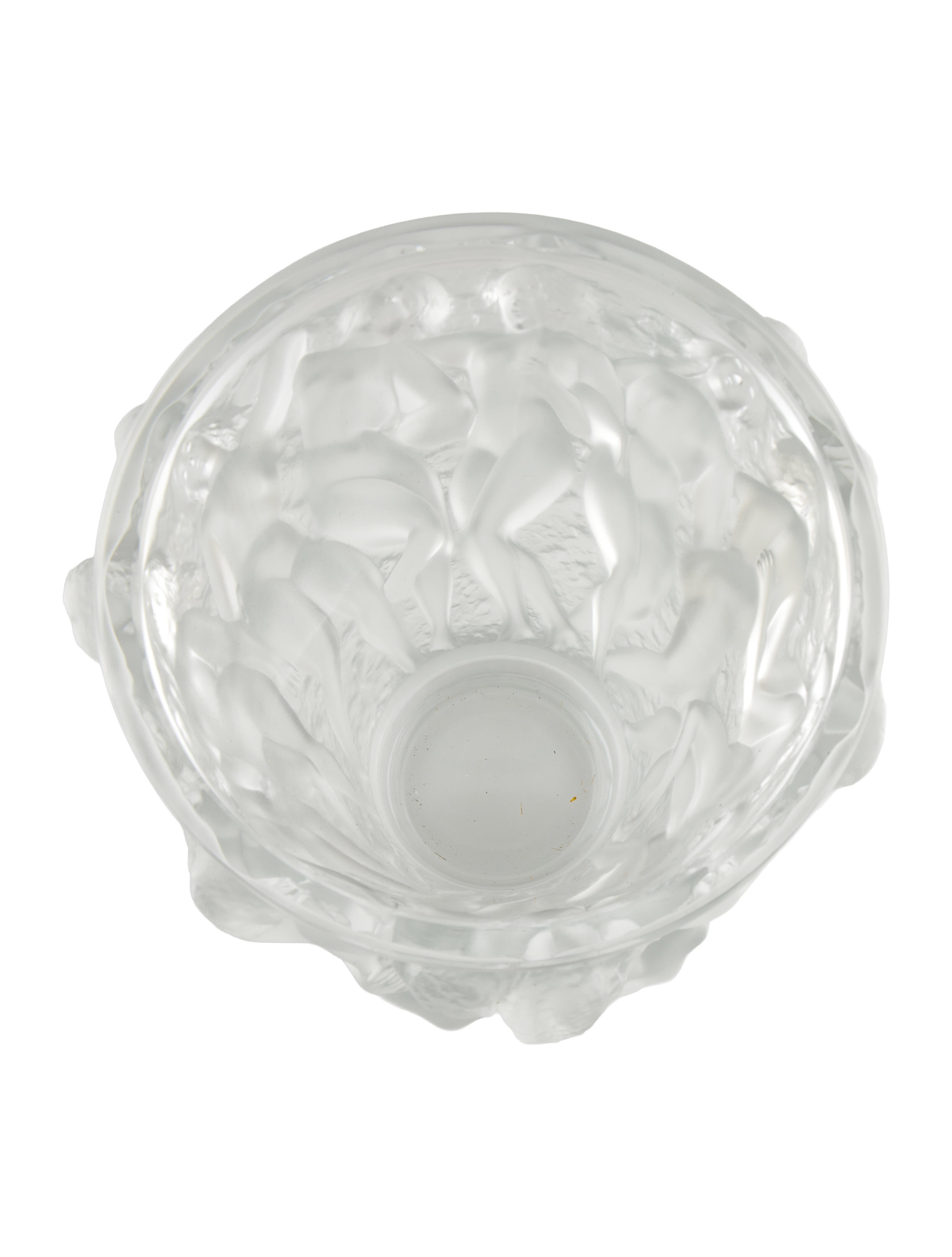Lalique Bacchantes Vase