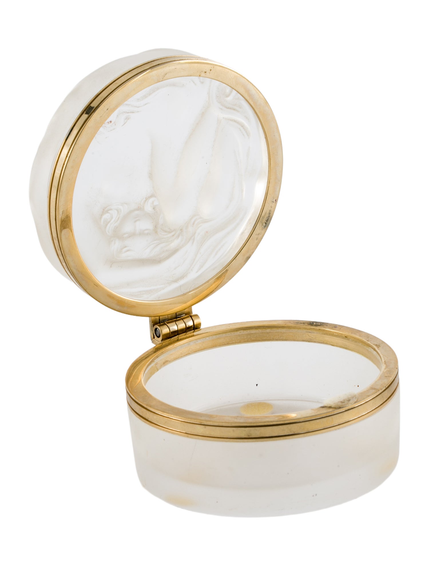 Lalique Daphne Powder Box