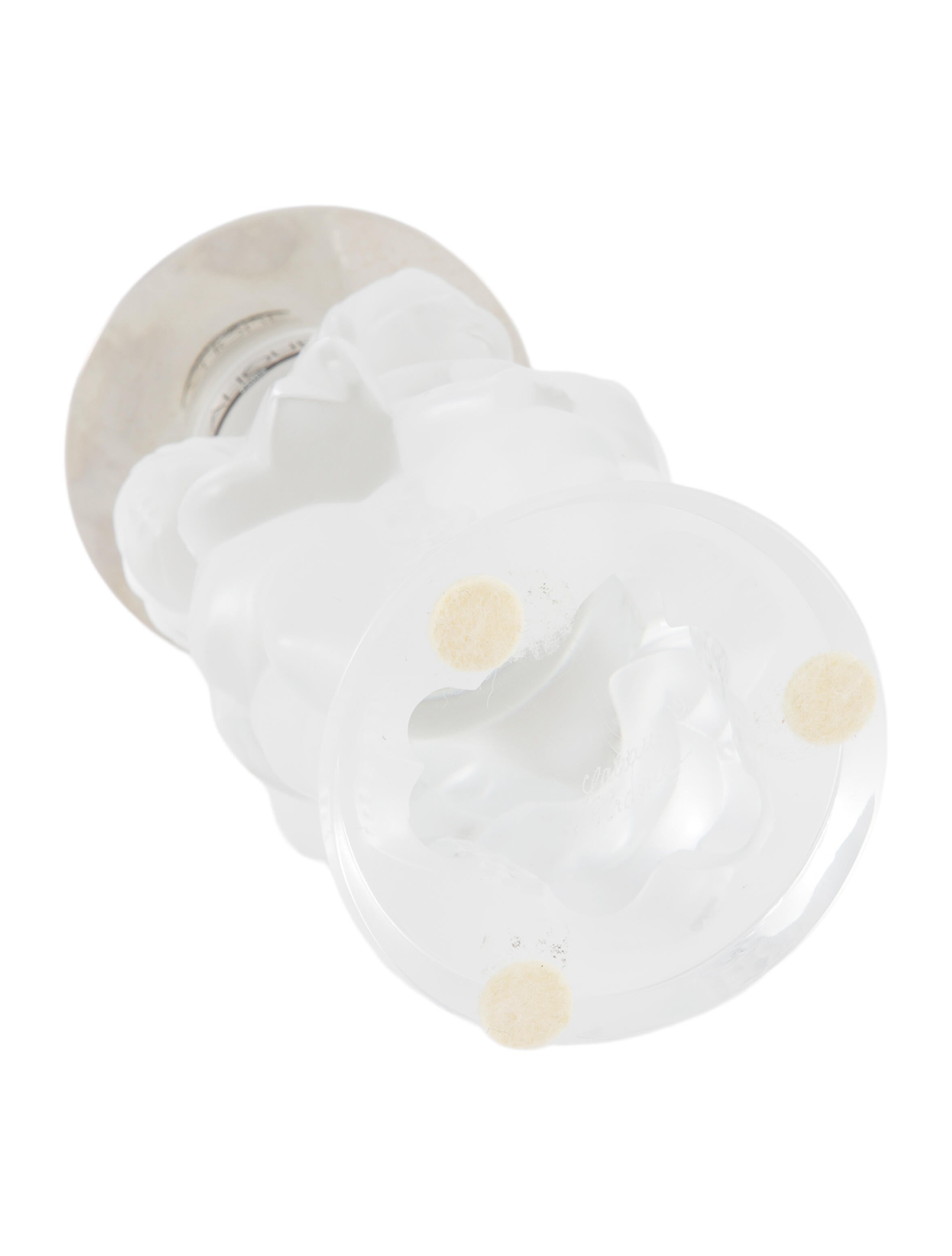 Lalique Angelot Candlestick