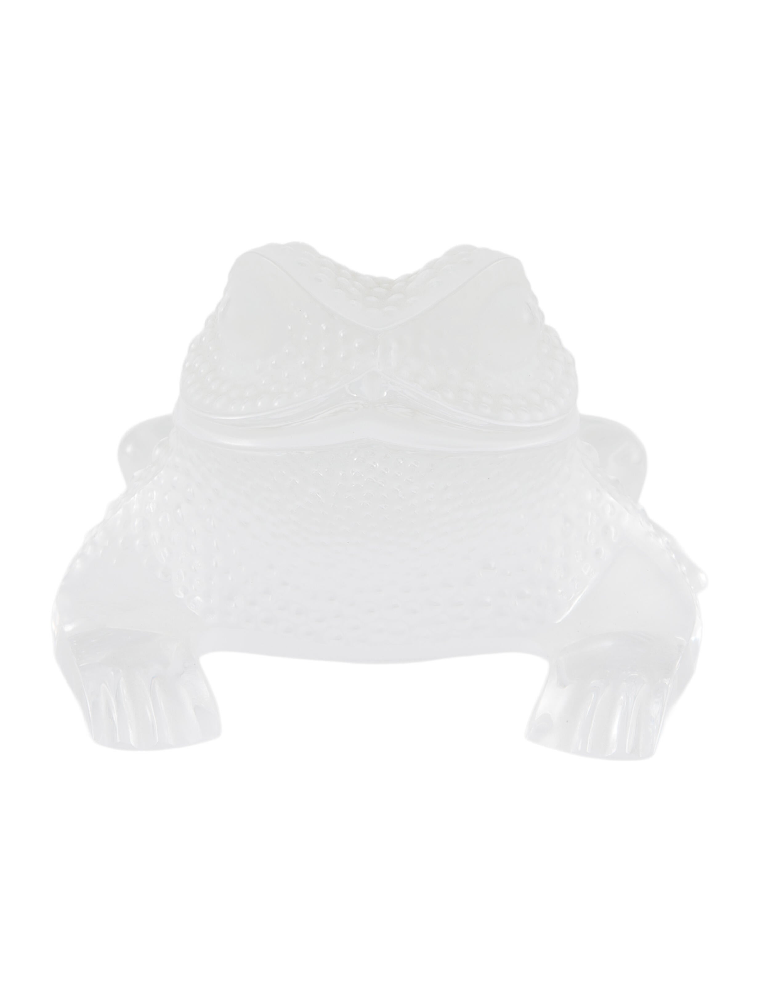 Lalique Grégoire Toad Figurine
