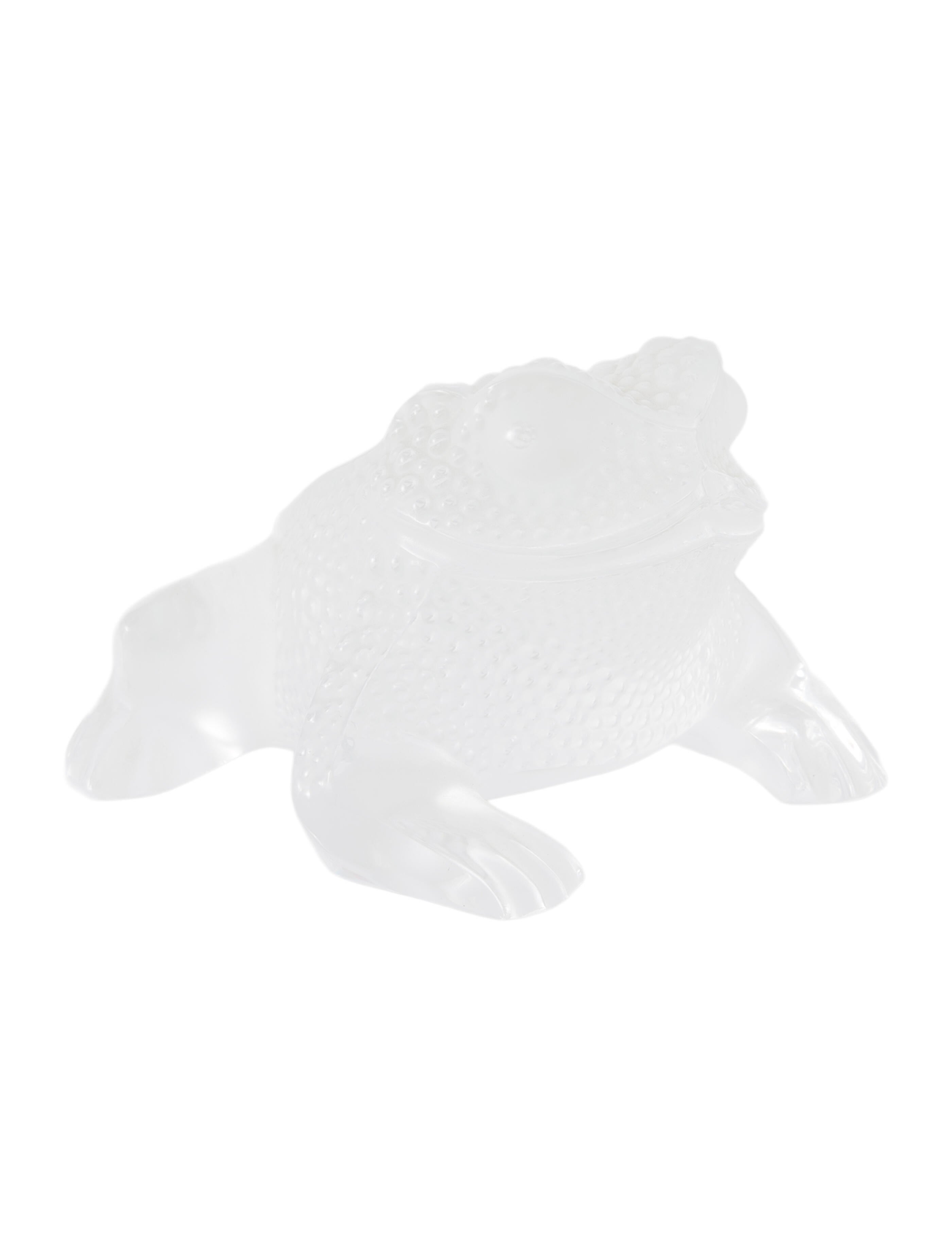 Lalique Grégoire Toad Figurine