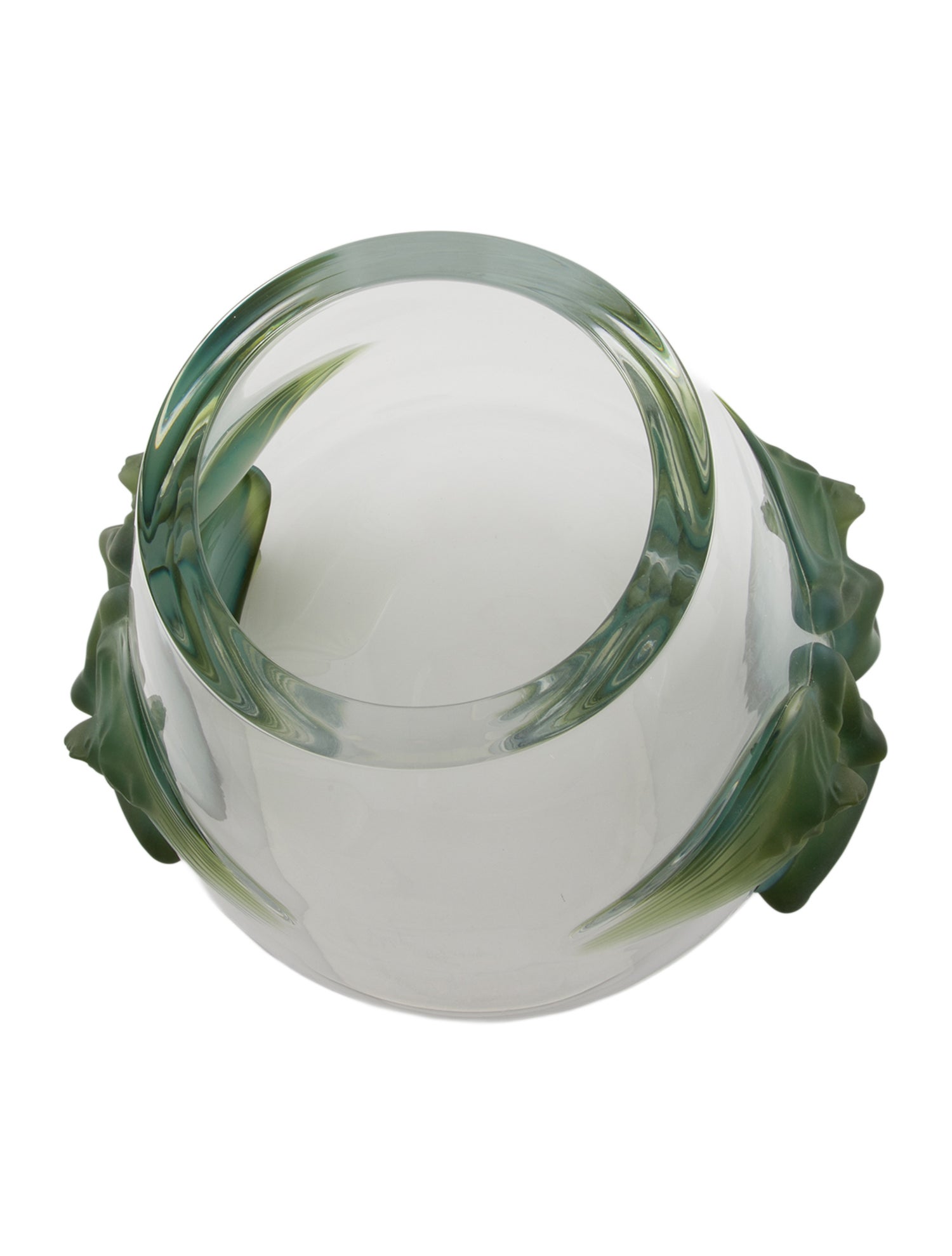 Lalique Antinea Crystal Vase