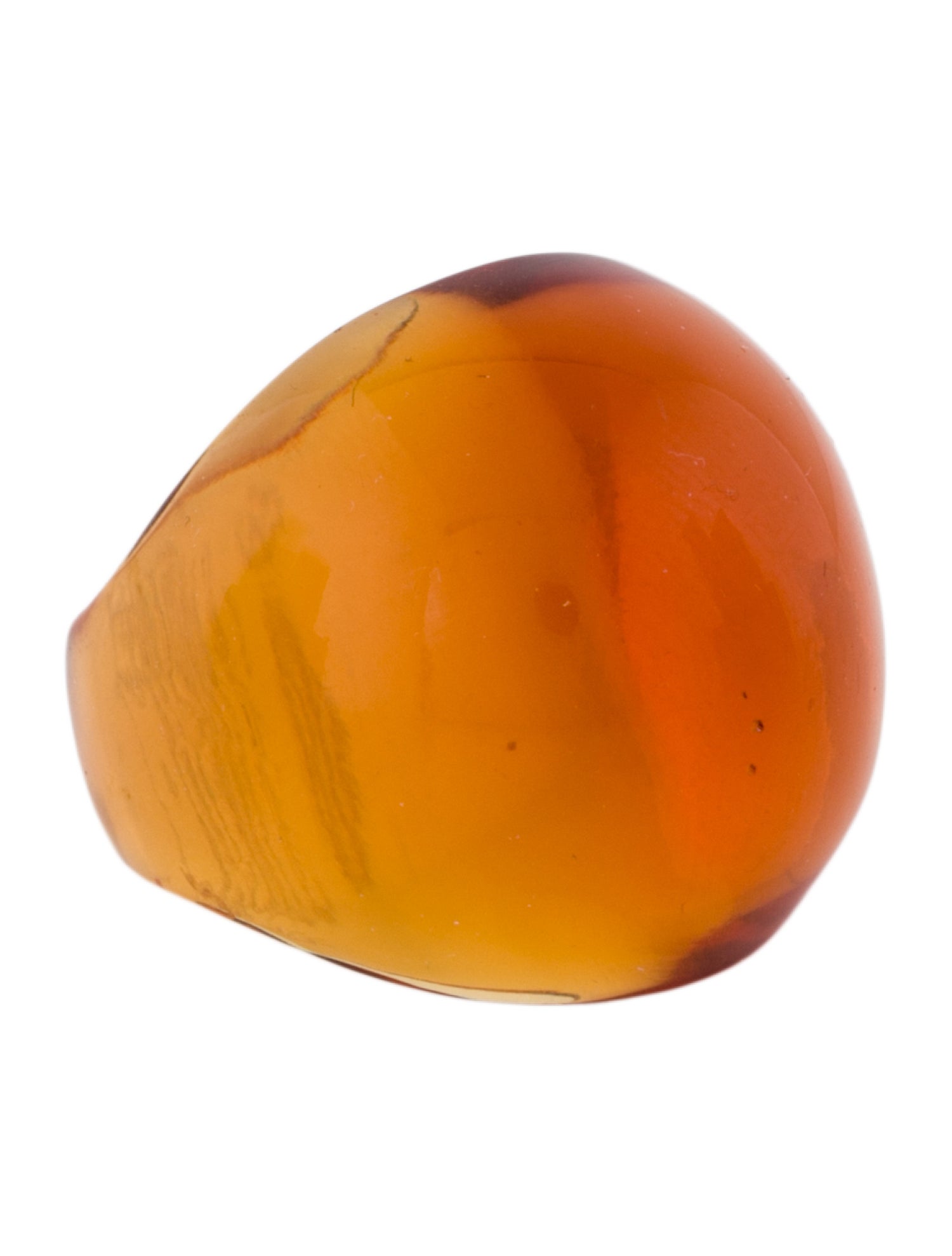 Lalique Crystal Cocktail Ring