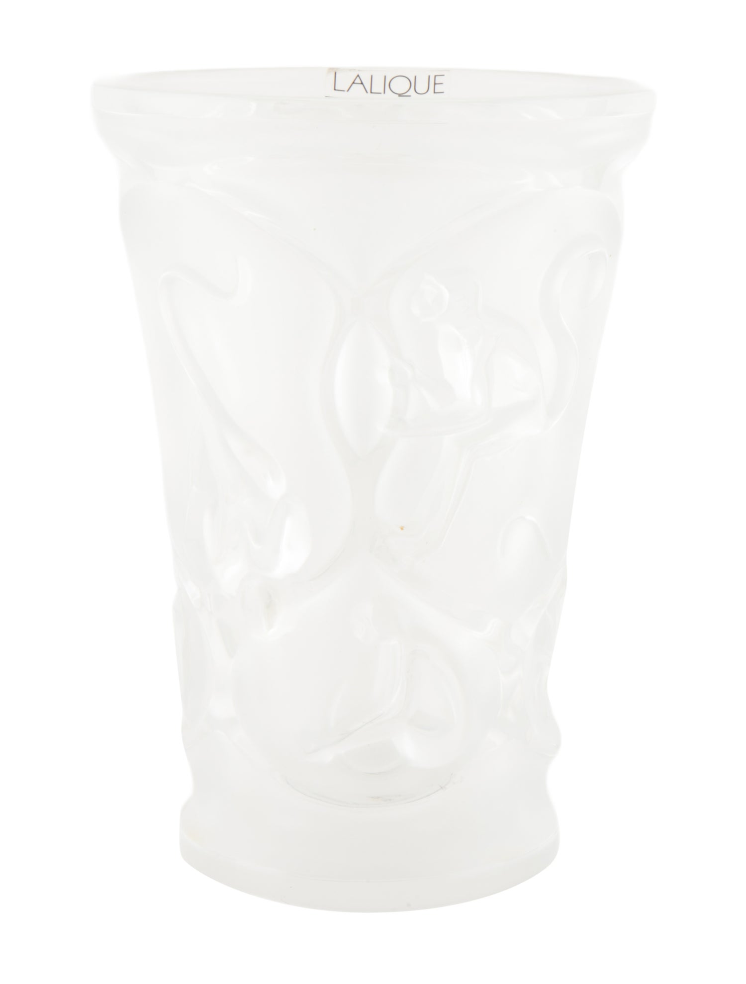 Lalique Monkey Vase