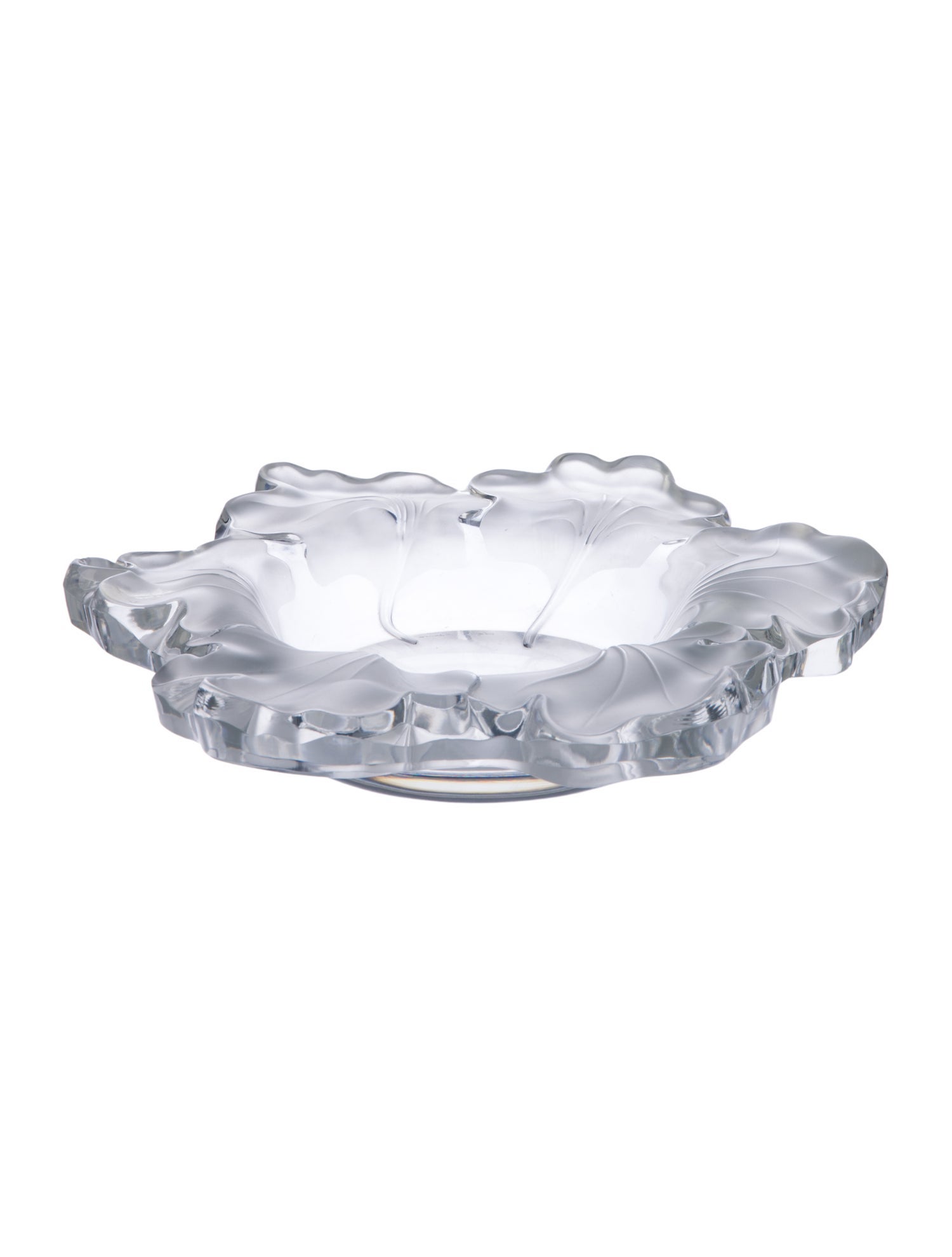 Lalique Capucines Crystal Bowl