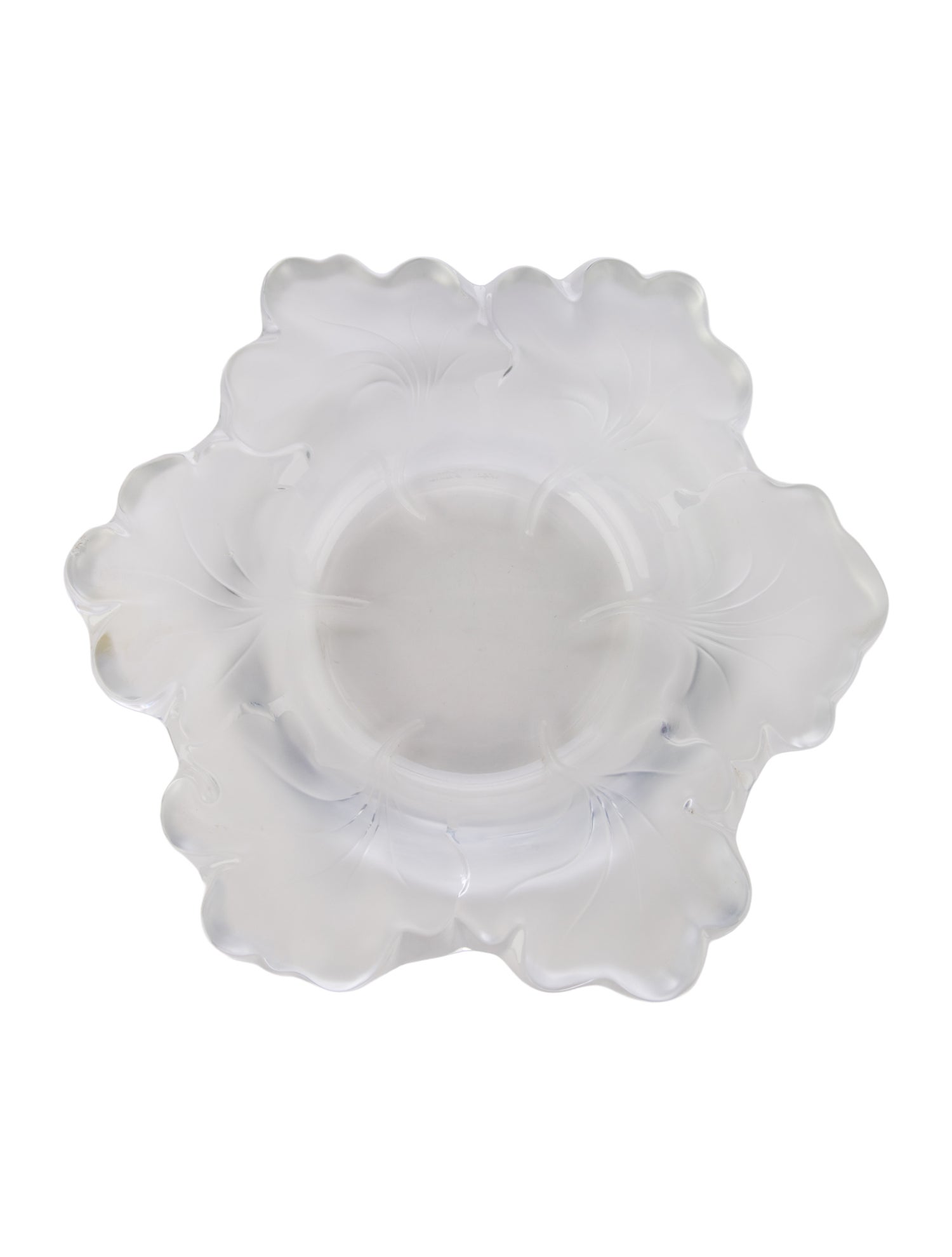 Lalique Capucines Crystal Bowl