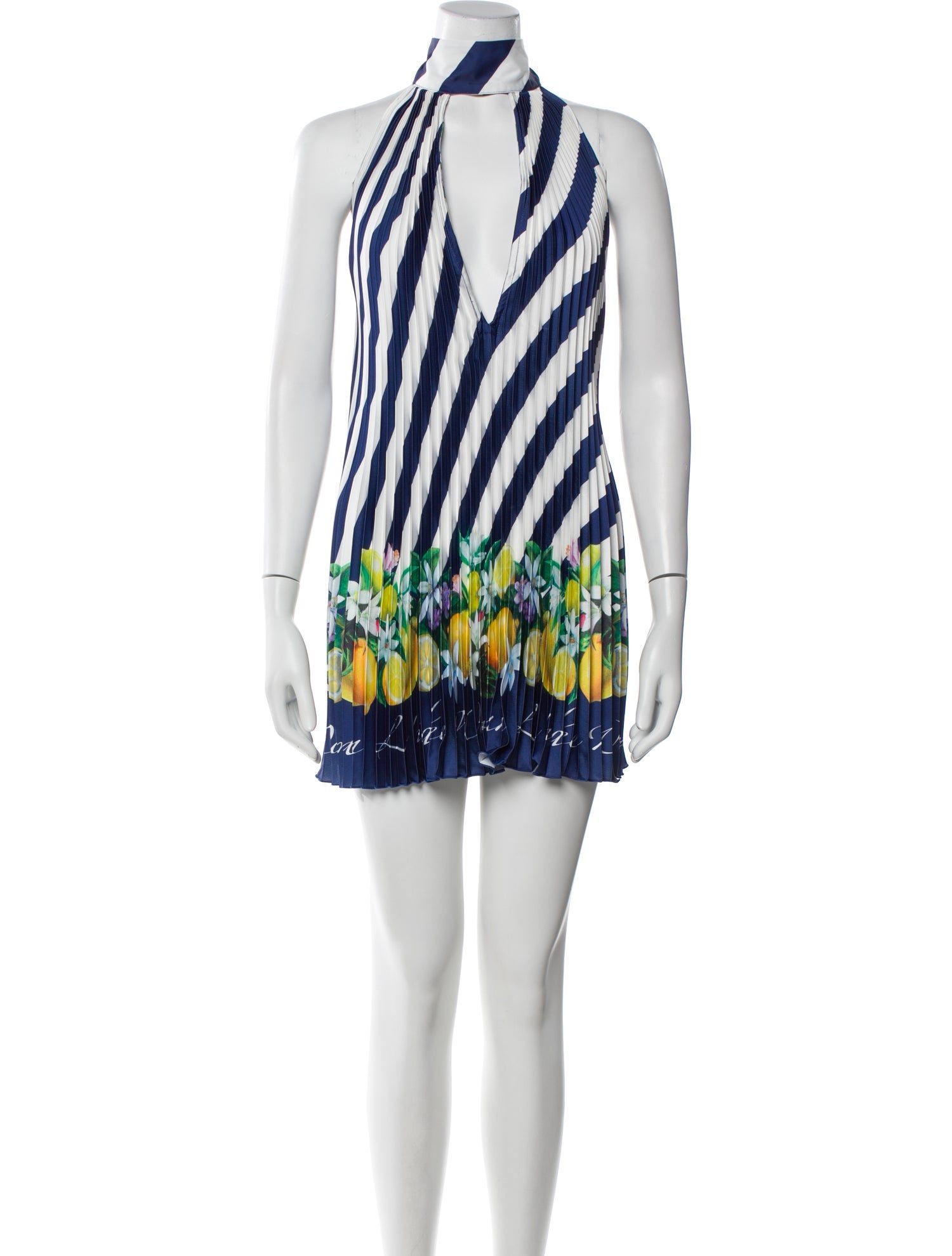 L'IDEE Printed Mini Dress w/ Tags