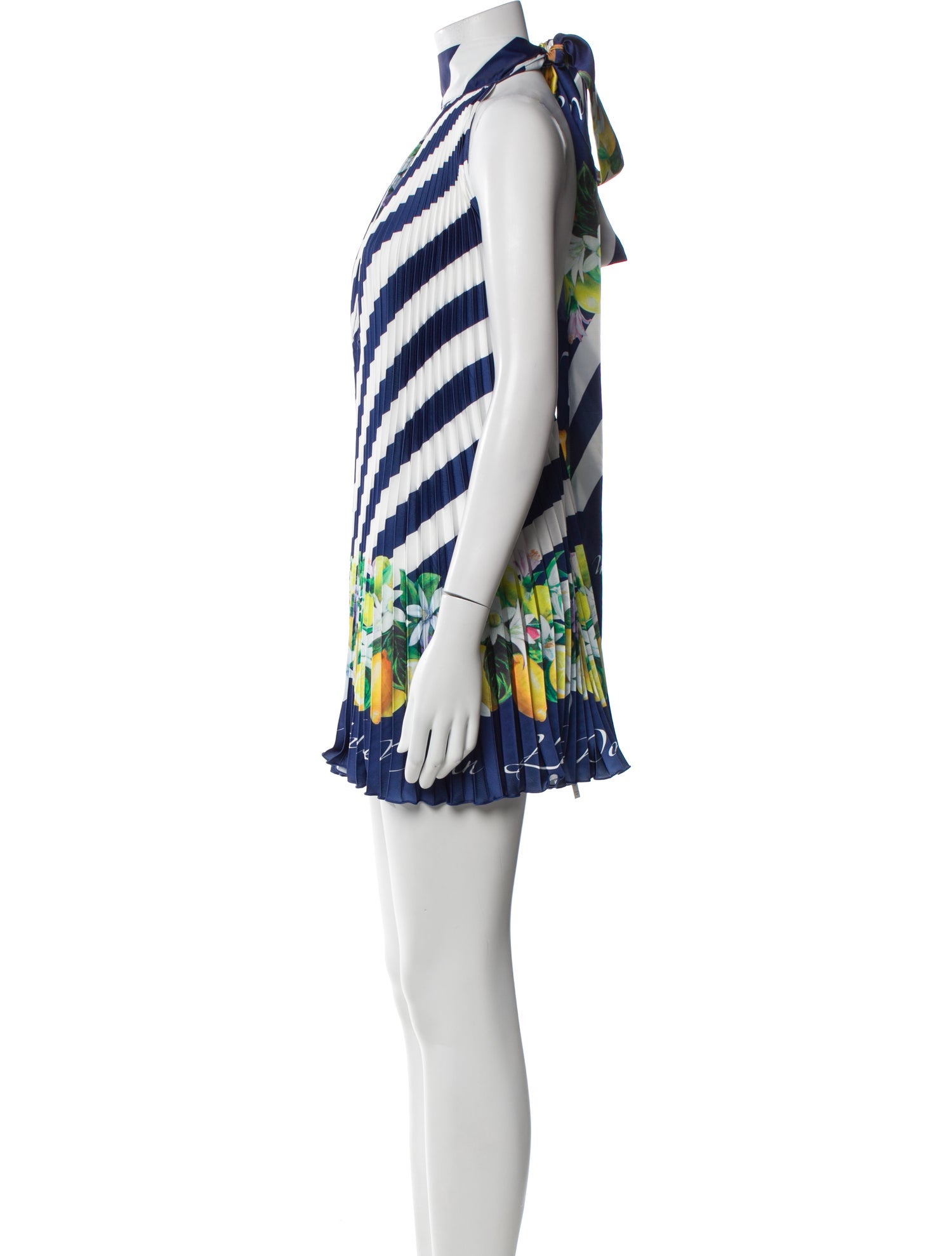 L'IDEE Printed Mini Dress w/ Tags