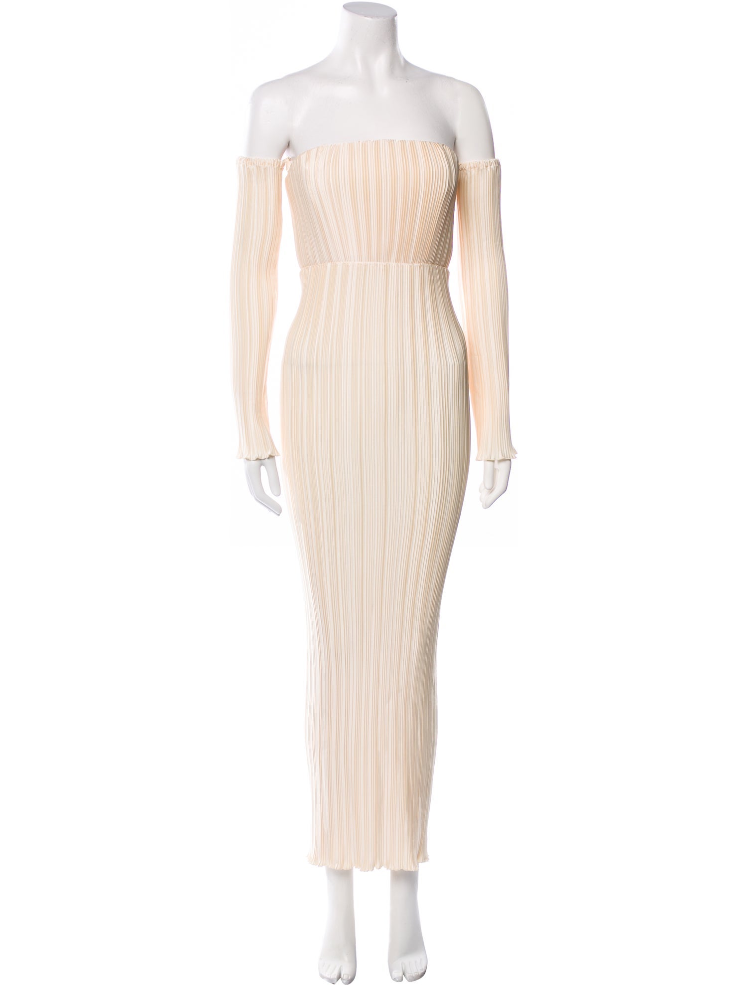 L'IDEE Off-The-Shoulder Long Dress