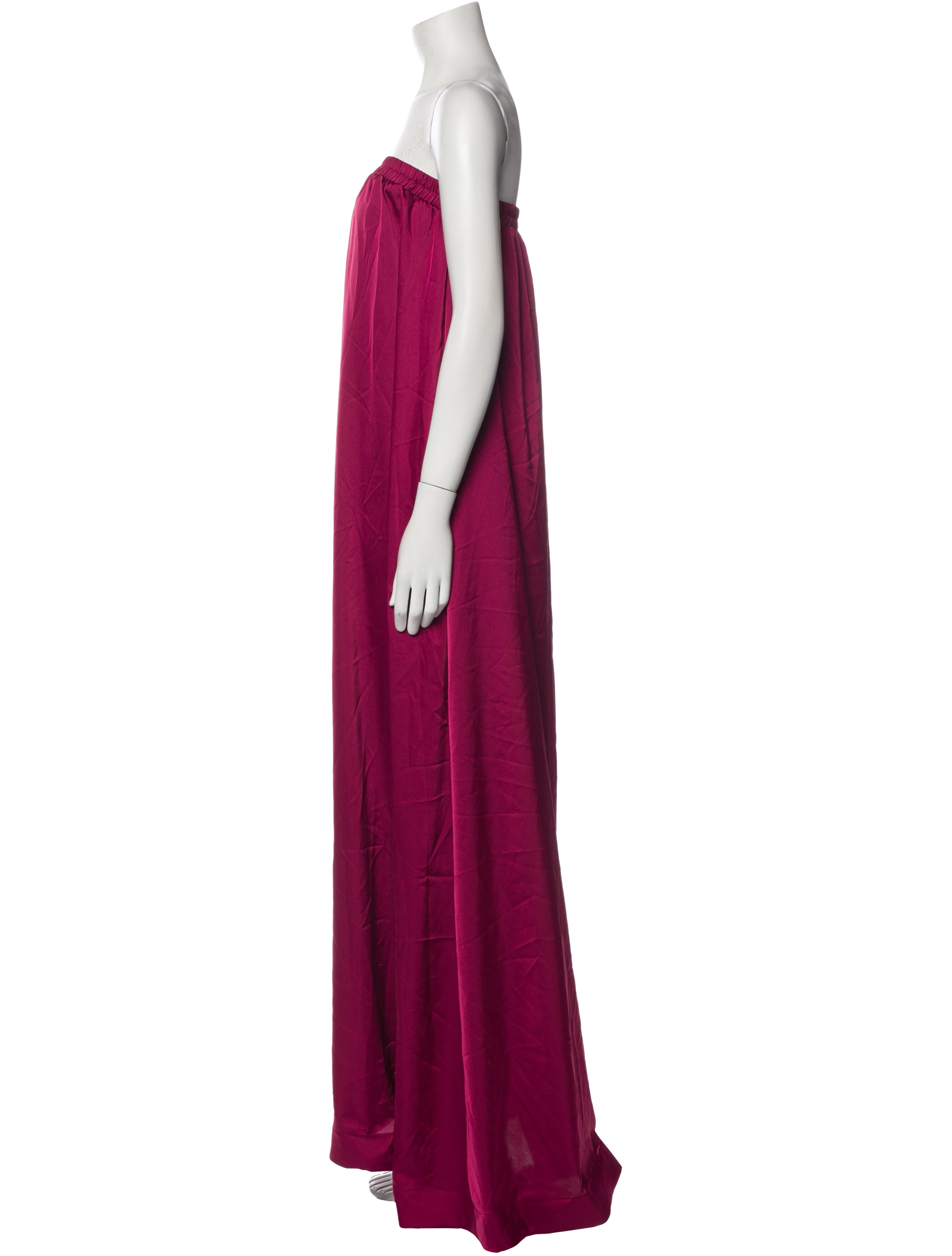 L'IDEE Strapless Long Dress