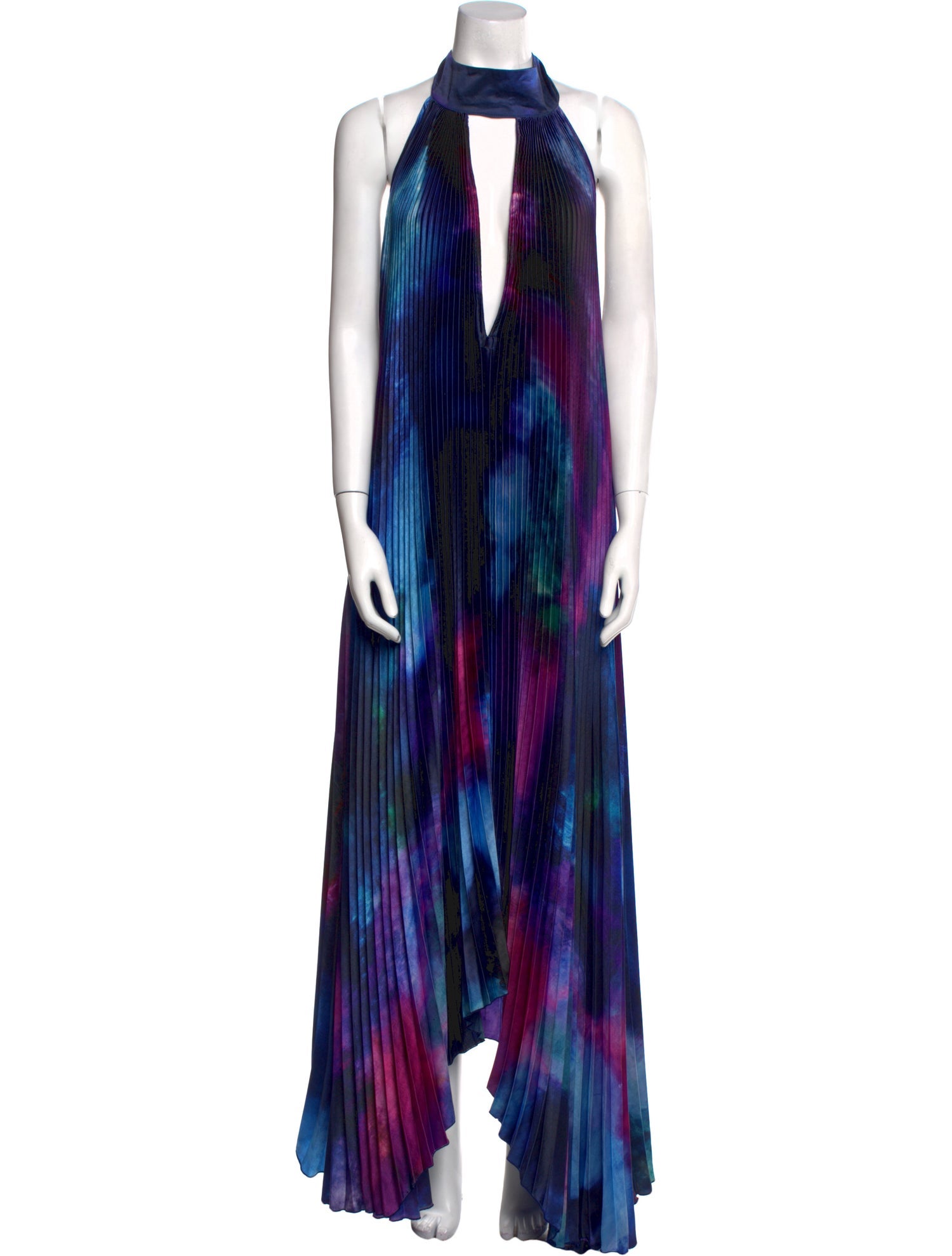 L'IDEE Tie-Dye Print Long Dress