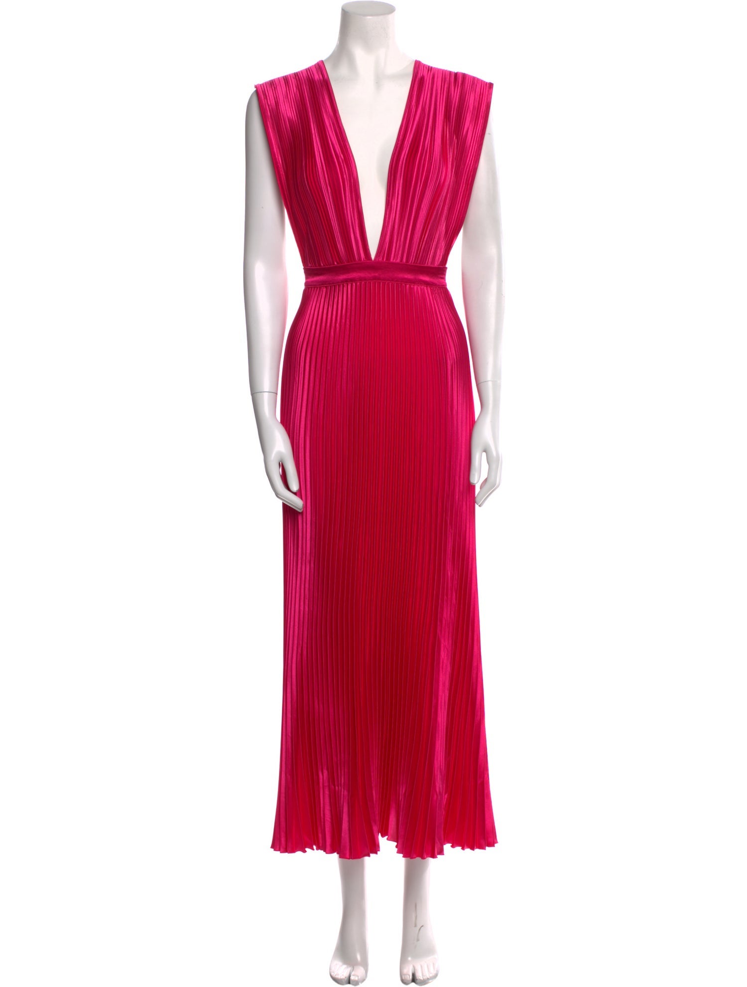 L'IDEE V-Neck Midi Length Dress w/ Tags