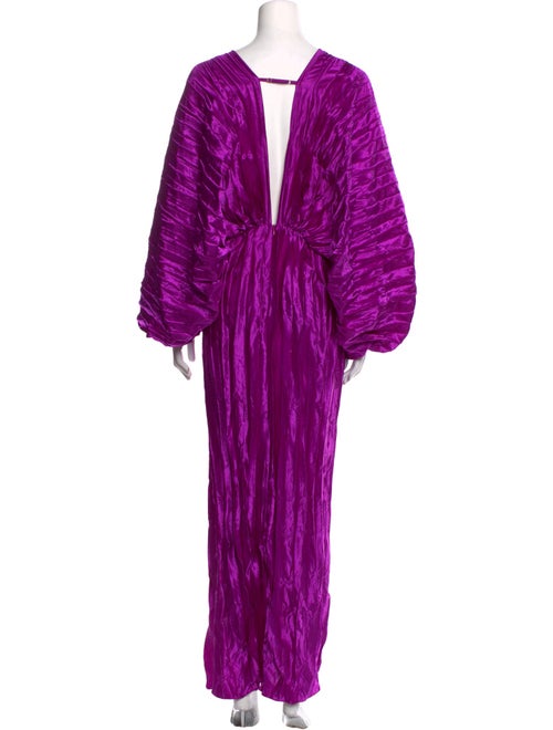 L'IDEE V-Neck Long Dress