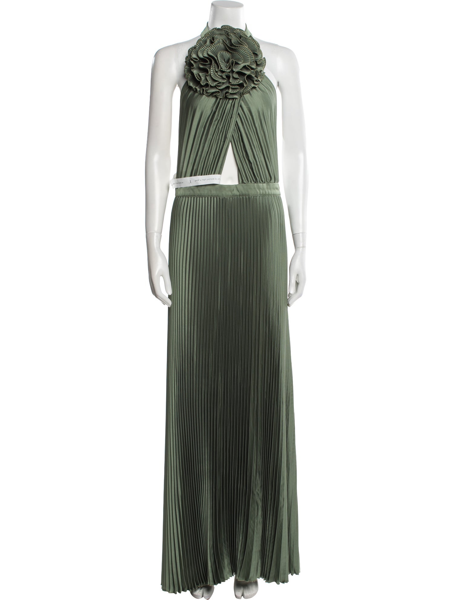 L'IDEE Halterneck Long Dress w/ Tags