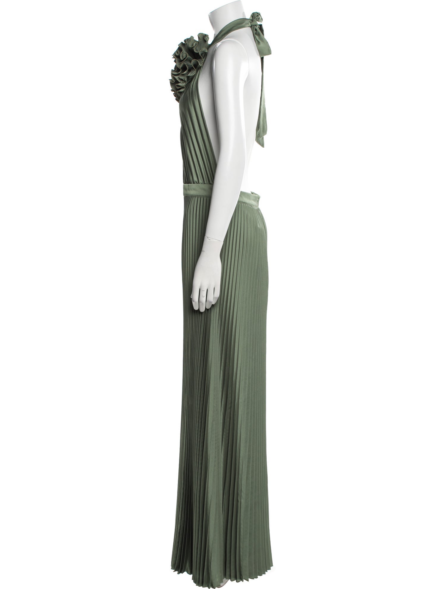 L'IDEE Halterneck Long Dress w/ Tags
